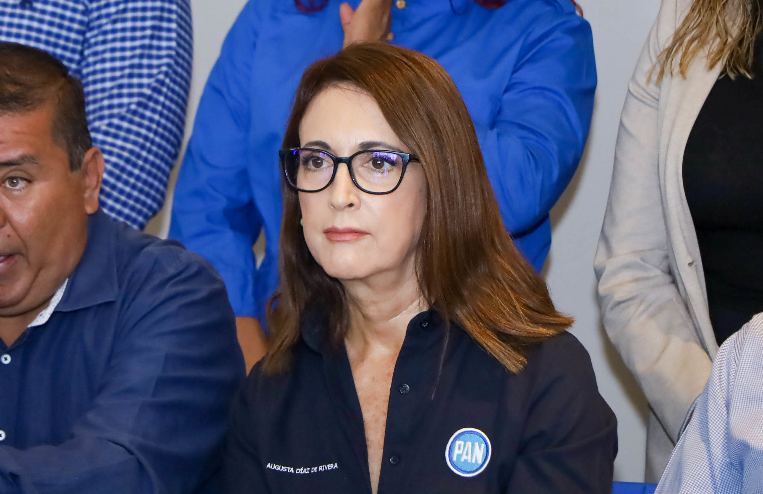 Augusta Díaz de Rivera, presidenta del Comité Directivo Estatal del PAN