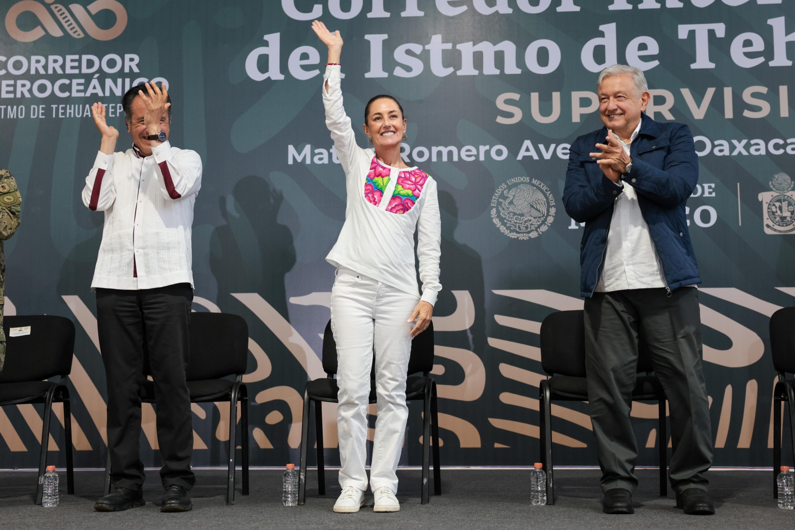 Sheinbaum supervisa Istmo de Tehuantepec