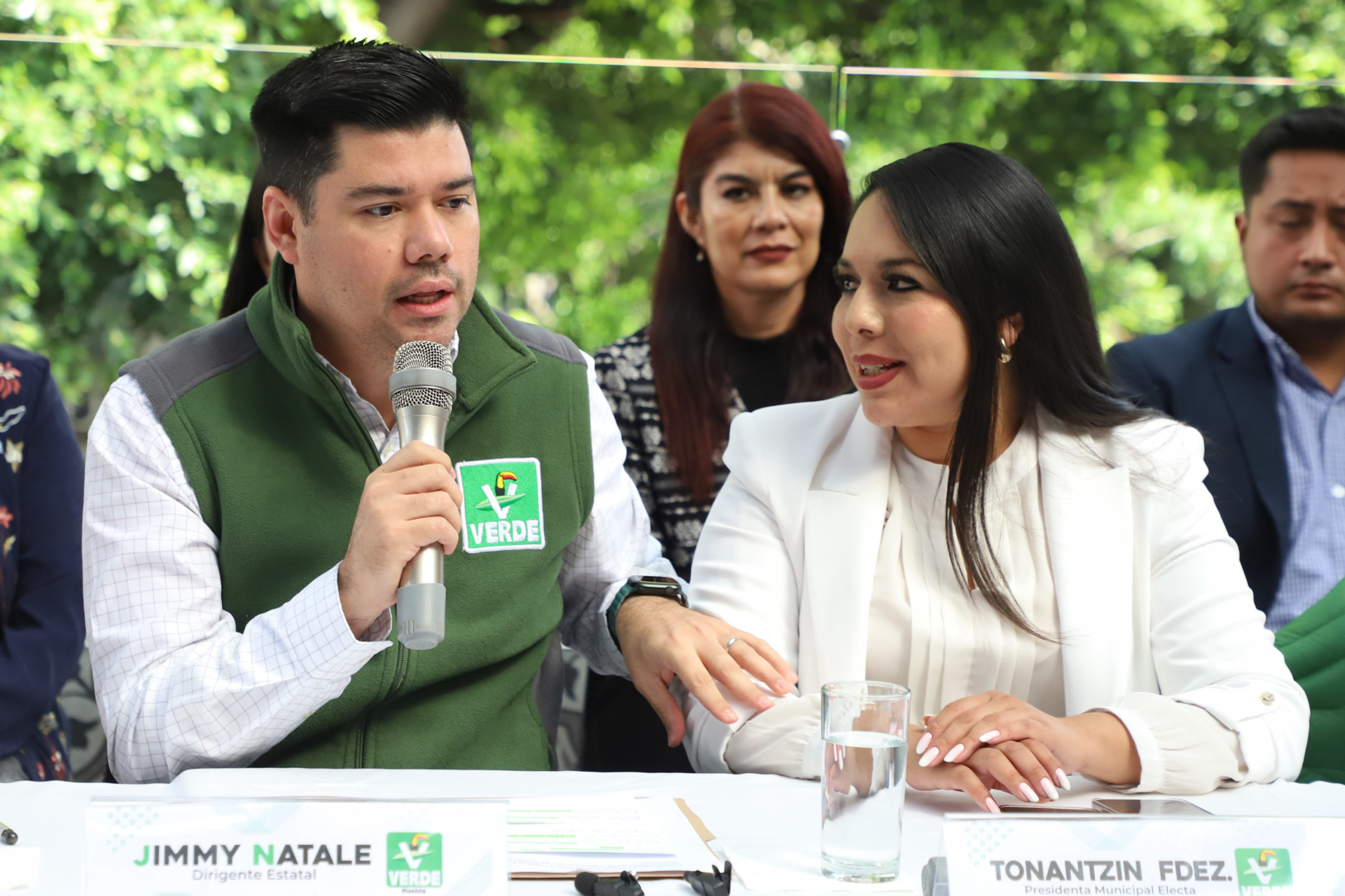 Respalda Partido Verde a Tonantzin Fernández ante protesta de Roxana Luna