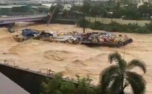 Tifón Gaemi provoca hundimiento de carguero y deja 3 muertos en Taiwán