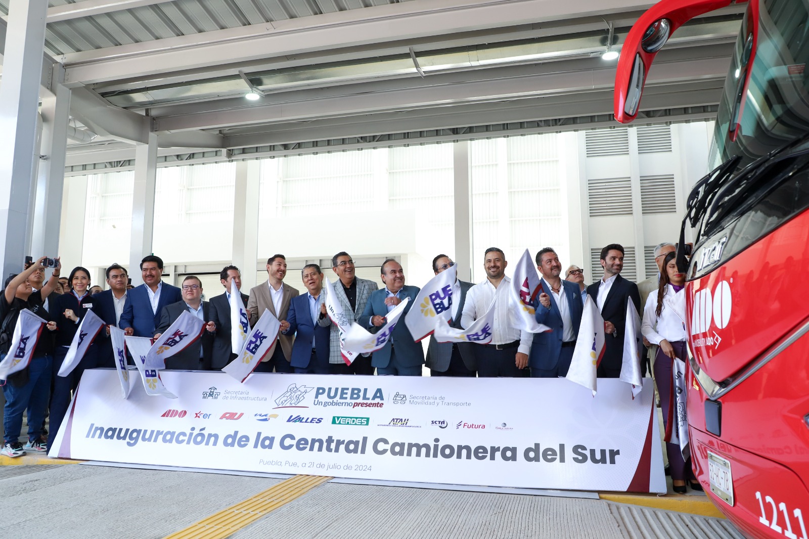 Con Nueva Central Camionera del Sur, gobierno estatal mejora movilidad regional