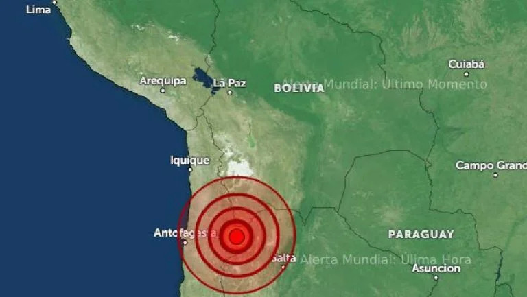 Terremoto de 7.3 sacude Chile y Perú sin causar daños mayores