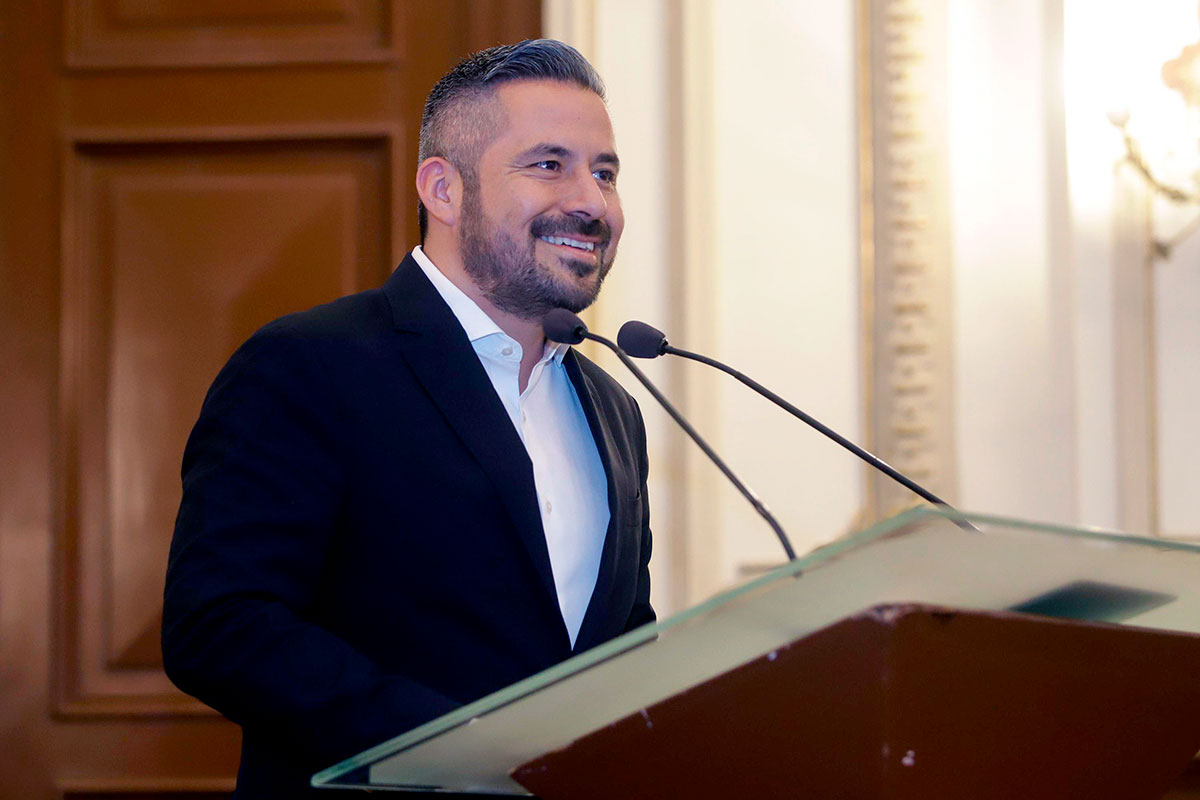 Adán Domínguez Sánchez, presidente municipal de Puebla. Foto: Daniel Casas / EsImagen