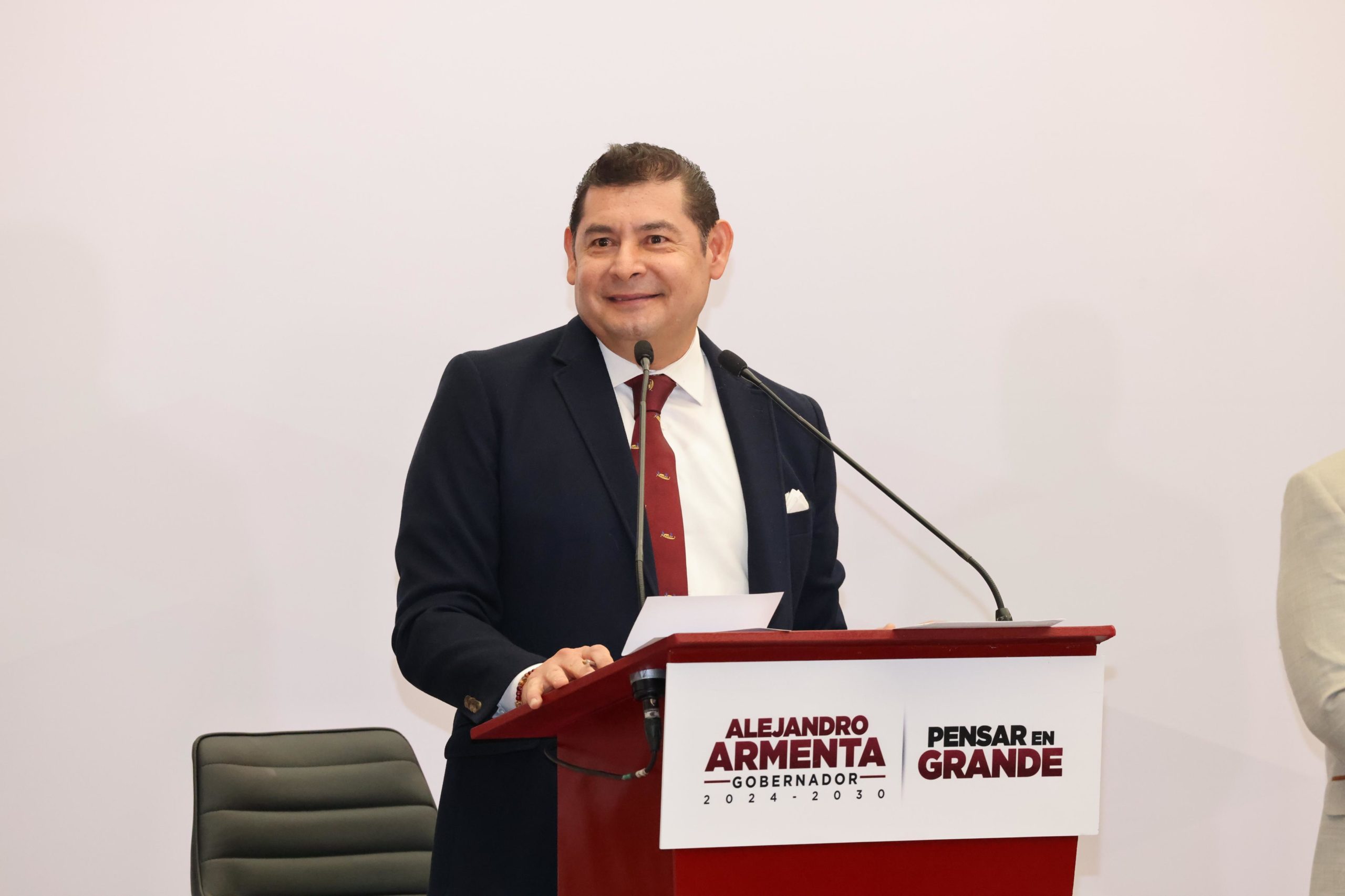 Alejandro Armenta, gobernador electo de Puebla