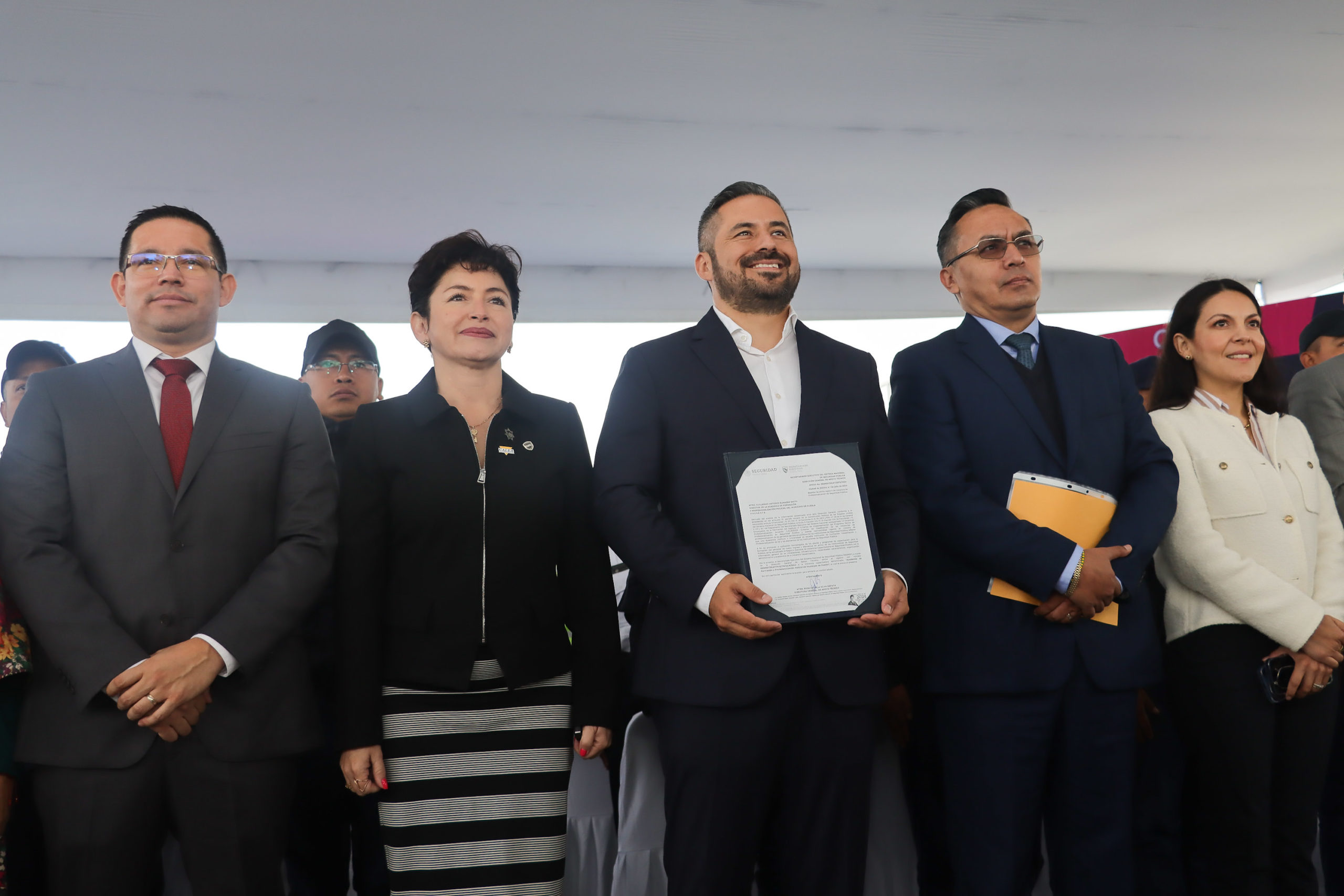 Academia de Formación y Profesionalización Policial del municipio de Puebla recibe registro como instancia capacitadora tipo A