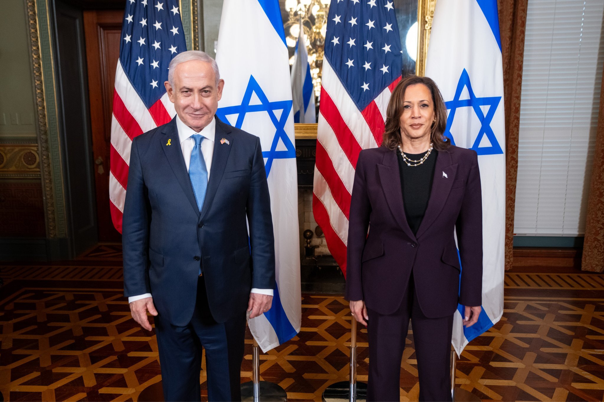 Kamala Harris exige a Benjamín Netanyahu un alto el fuego en Gaza