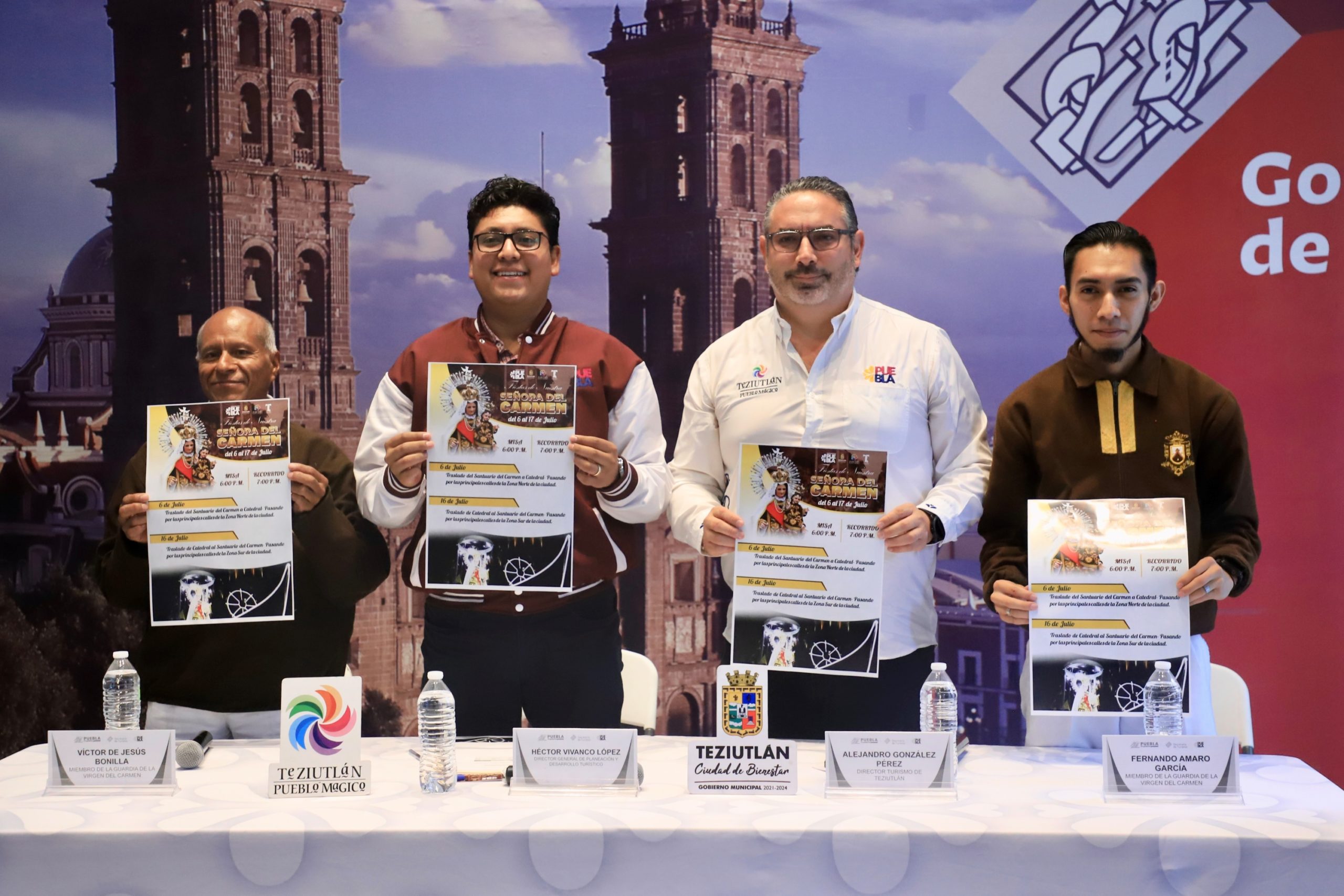 Fiestas de la Virgen del Carmen en Teziutlán