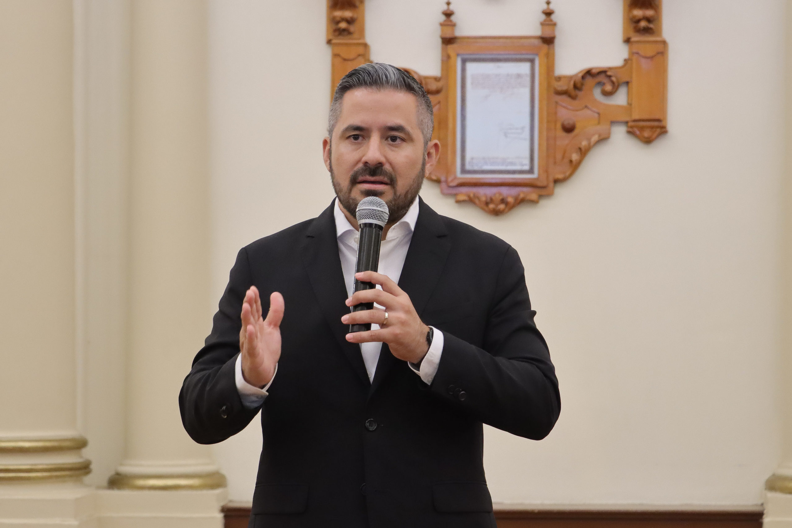 Adán Domínguez Sánchez, presidente municipal de Puebla