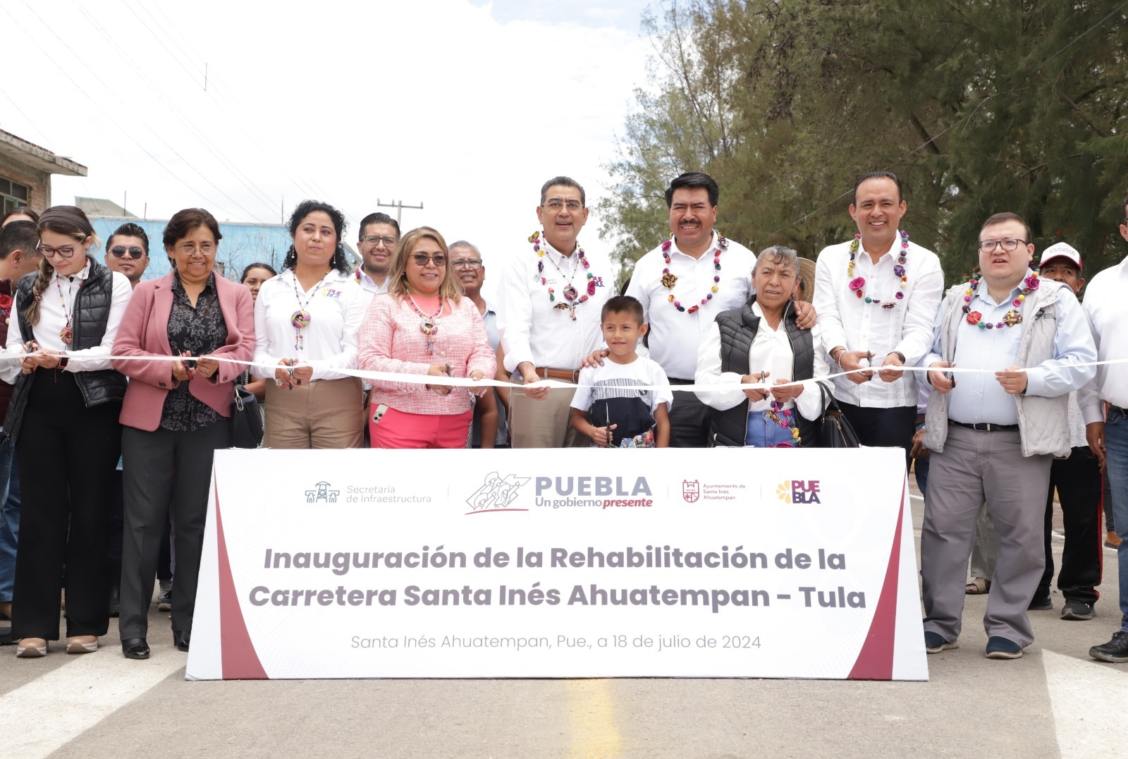Rehabilitación de la carretera Tula-Santa Inés Ahuatempan