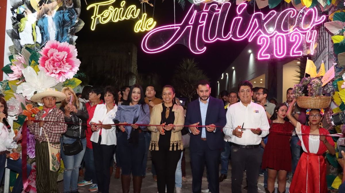 Inauguración de la Feria de Atlixco 2024. Foto: Especial