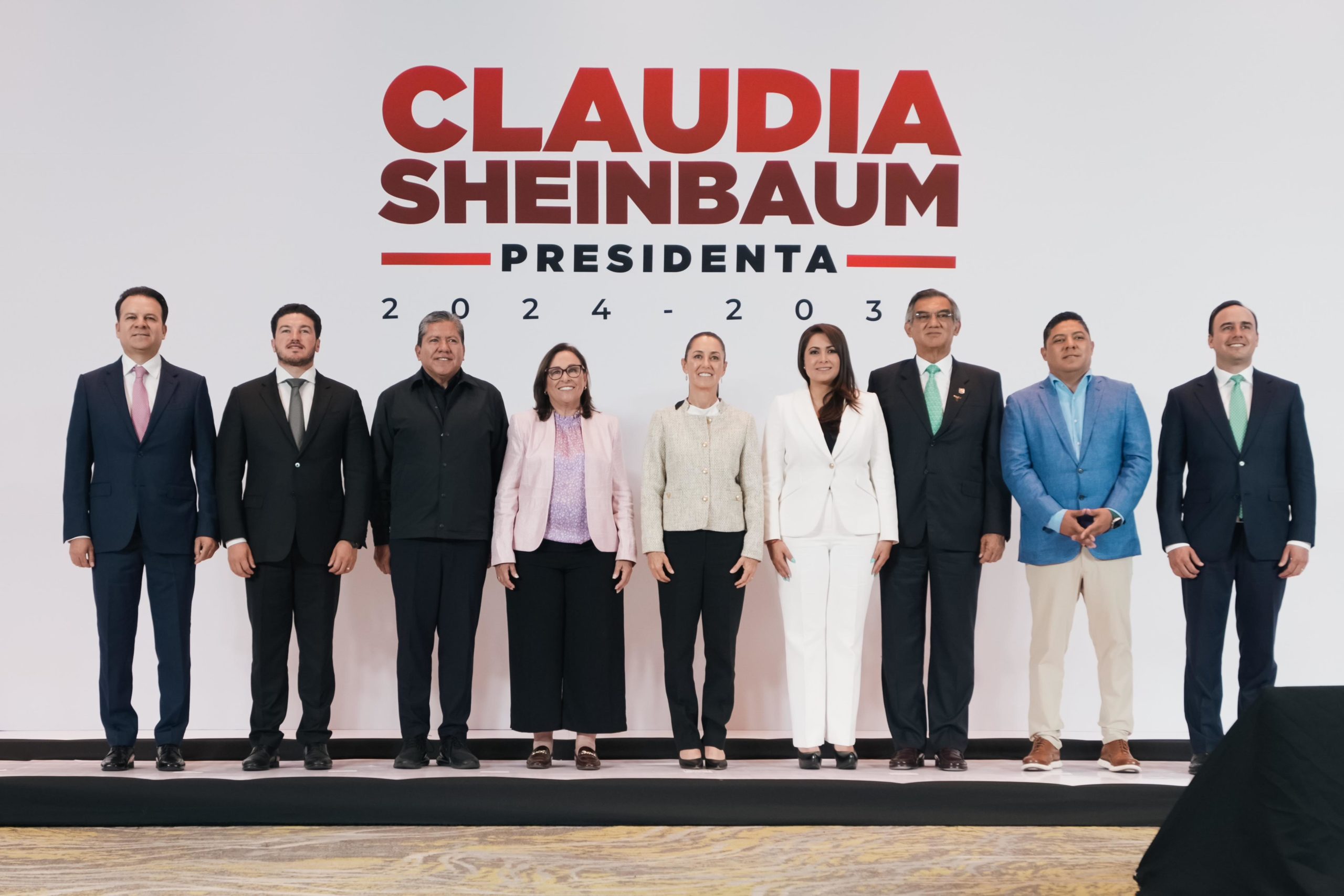 Claudia Sheinbaum se reúne con las y los gobernadores del noreste del país