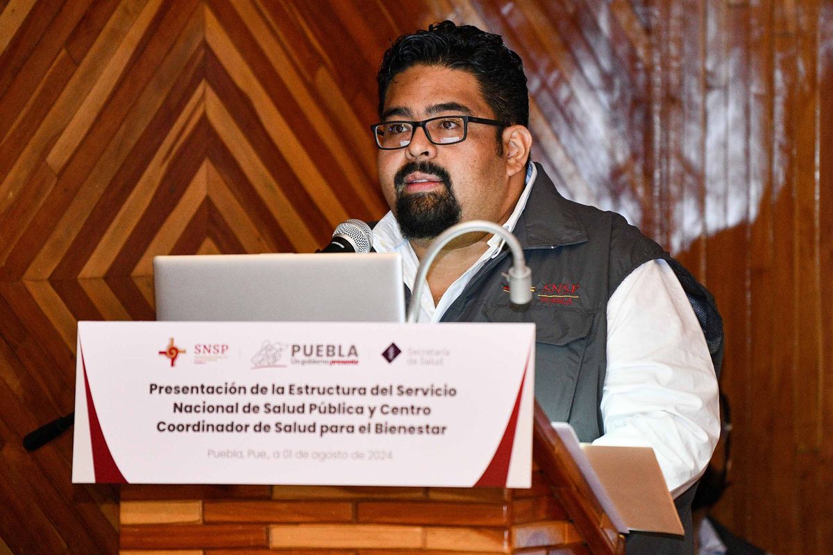 Pablo Salado Gutiérrez, coordinador estatal del SNSP en Puebla. Foto: Especial