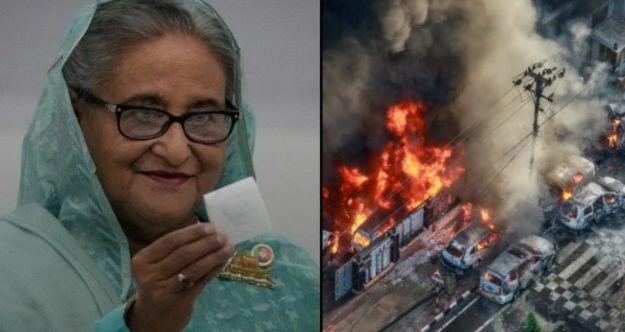 Sheikh Hasina, primera ministra de Bangladesh huye del país en medio de protestas 