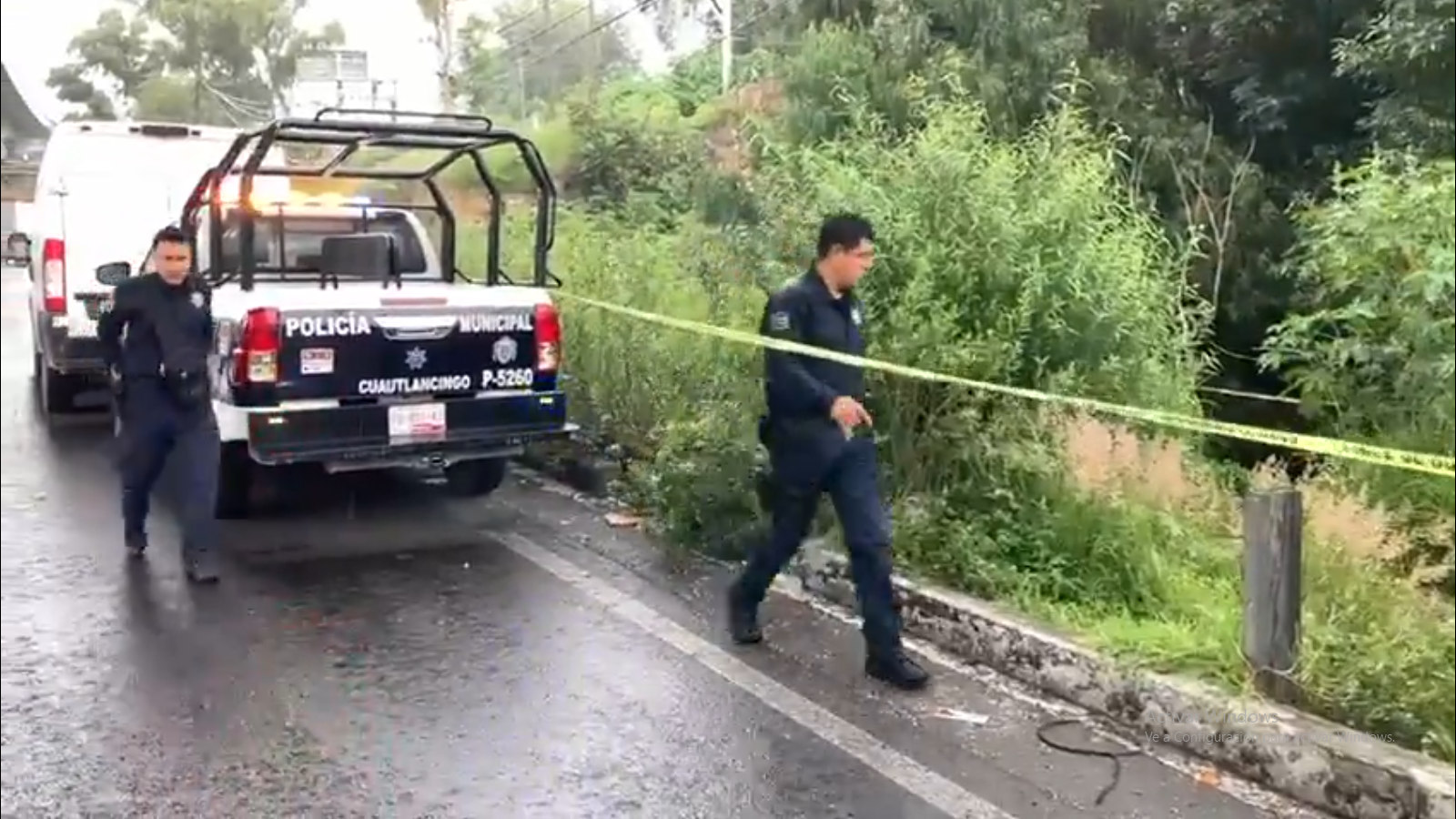 Hombre sin vida barranca Atoyac