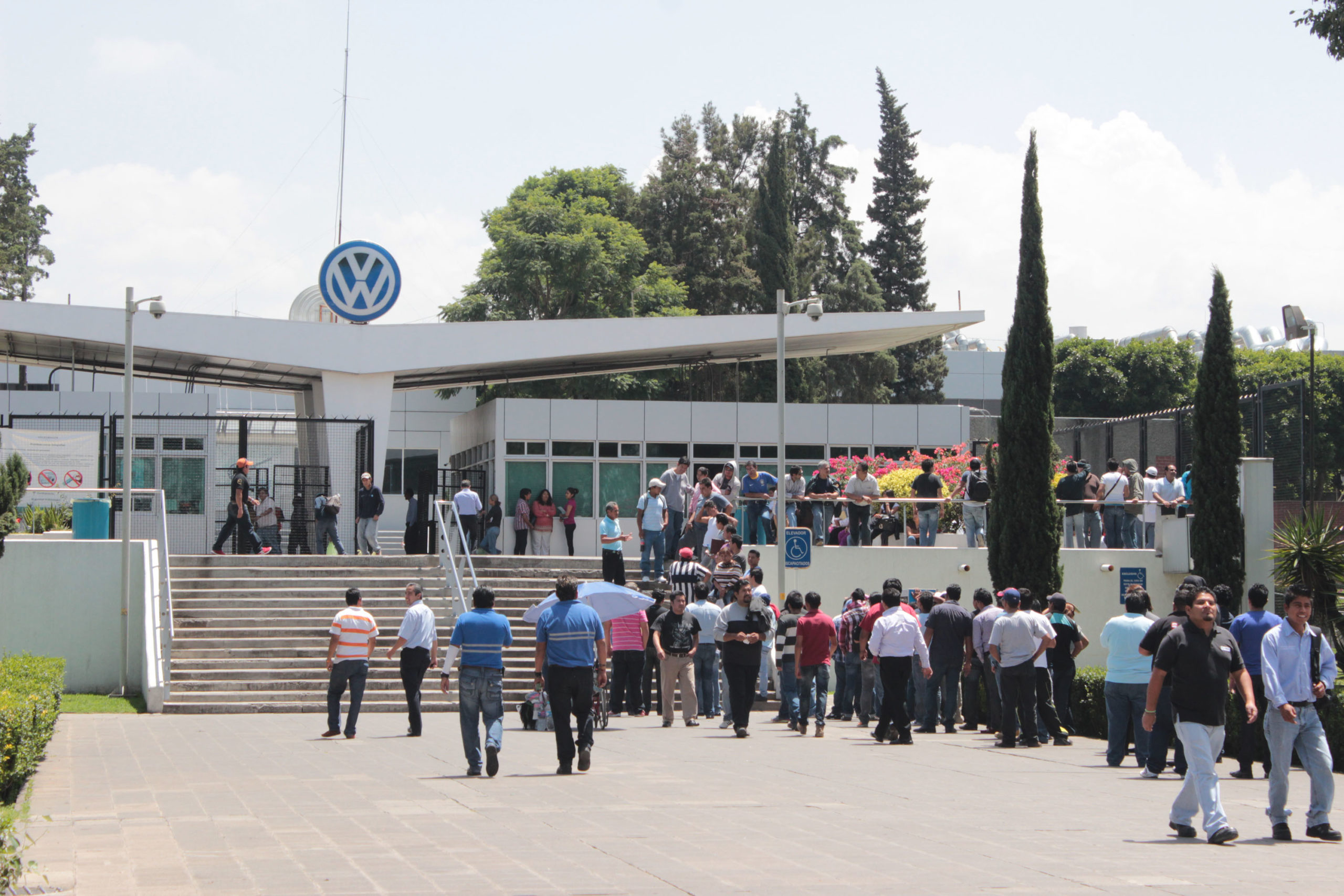 Trabajadores de Volkswagen