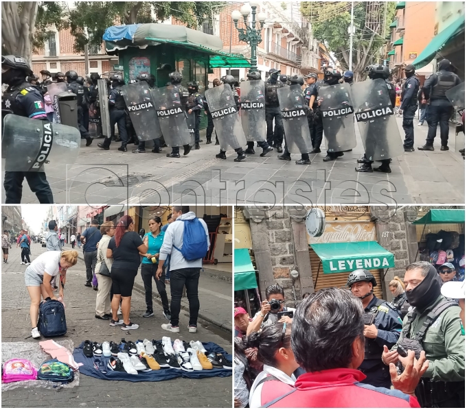 Adán Domínguez no permitirá la invasión de ambulantes en el Centro Histórico