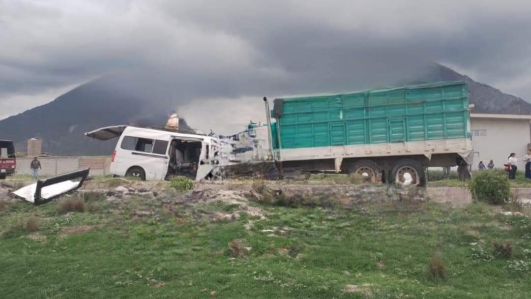 Accidente en carretera San Luis Atexcac a Guadalupe Victoria