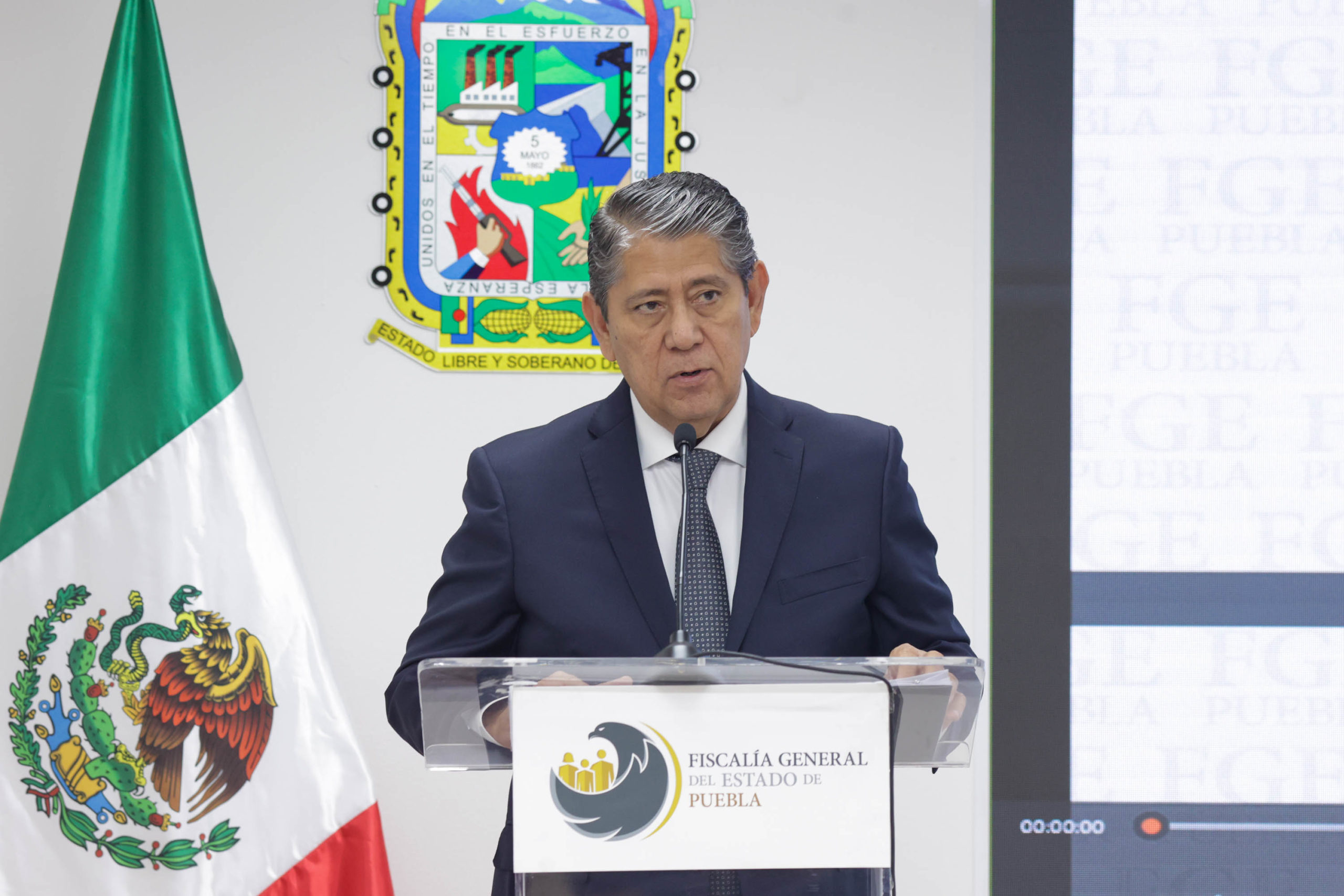 Gilberto Higuera Bernal, titular de la FGE de Puebla