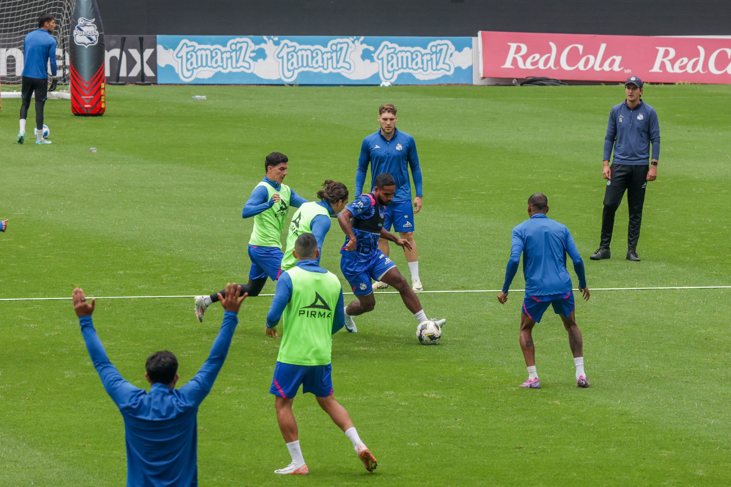 Entrenamiento del Club Puebla