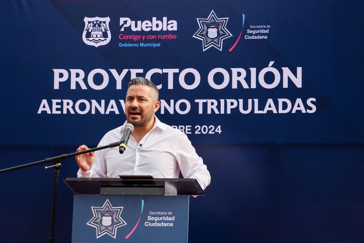 Adán Domínguez Sánchez, presidente municipal de Puebla. Foto: Anel Esgua / EsImagen