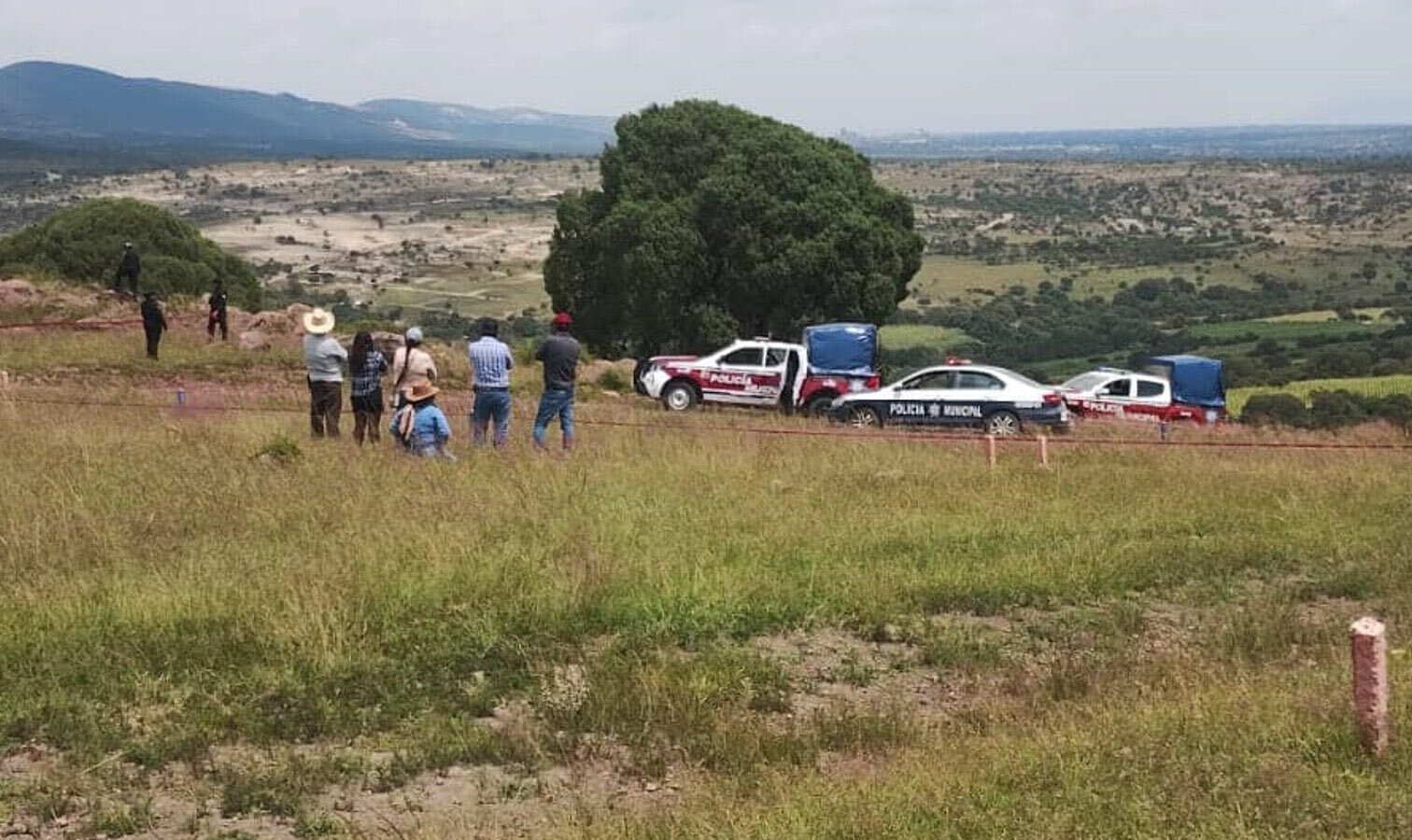 Encuentran a una mujer sin vida envuelta en una cobija, en Cuautinchan