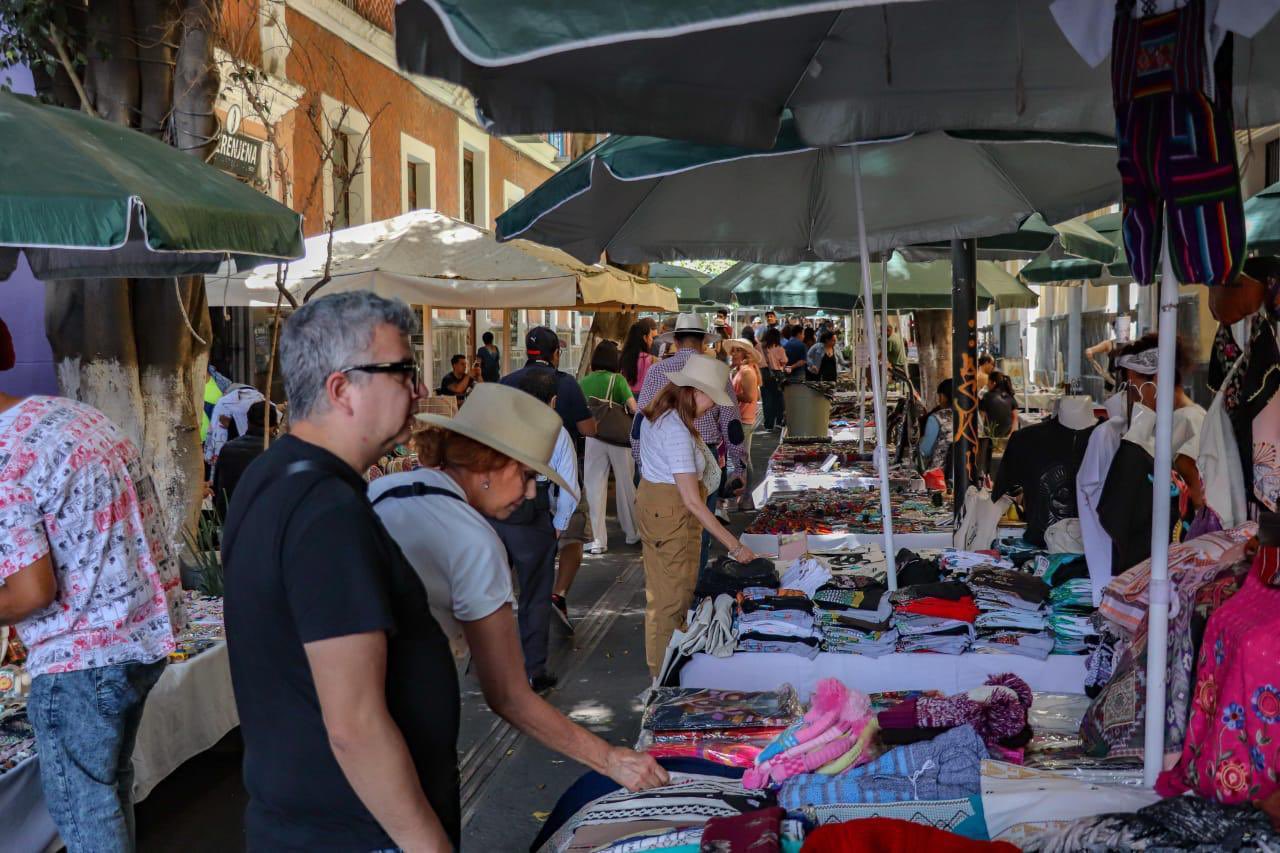 Mercados temporales en Puebla