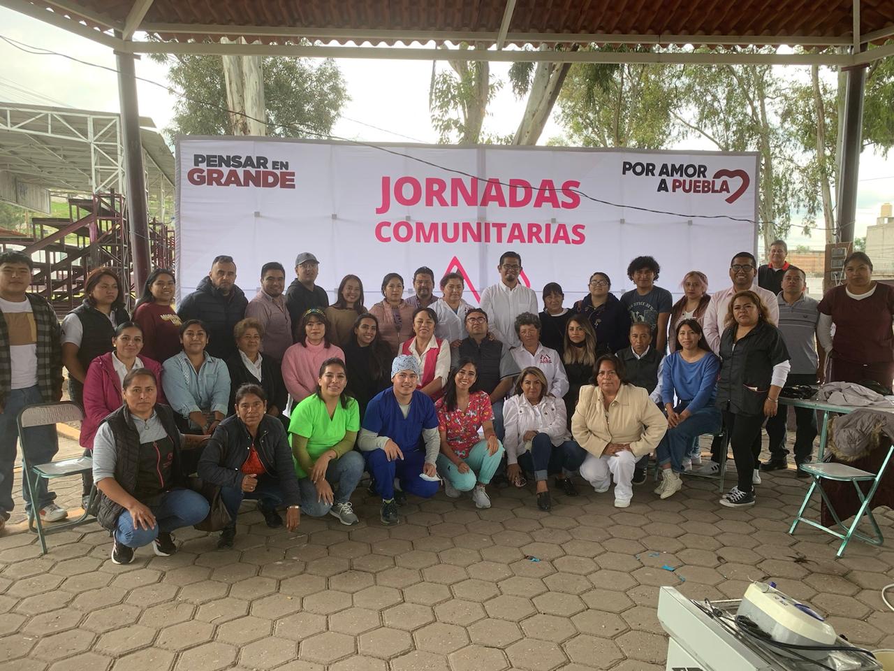 Alejandro Armenta impulsa jornadas comunitarias en Amozoc, acercando servicios esenciales a más de 500 poblanos