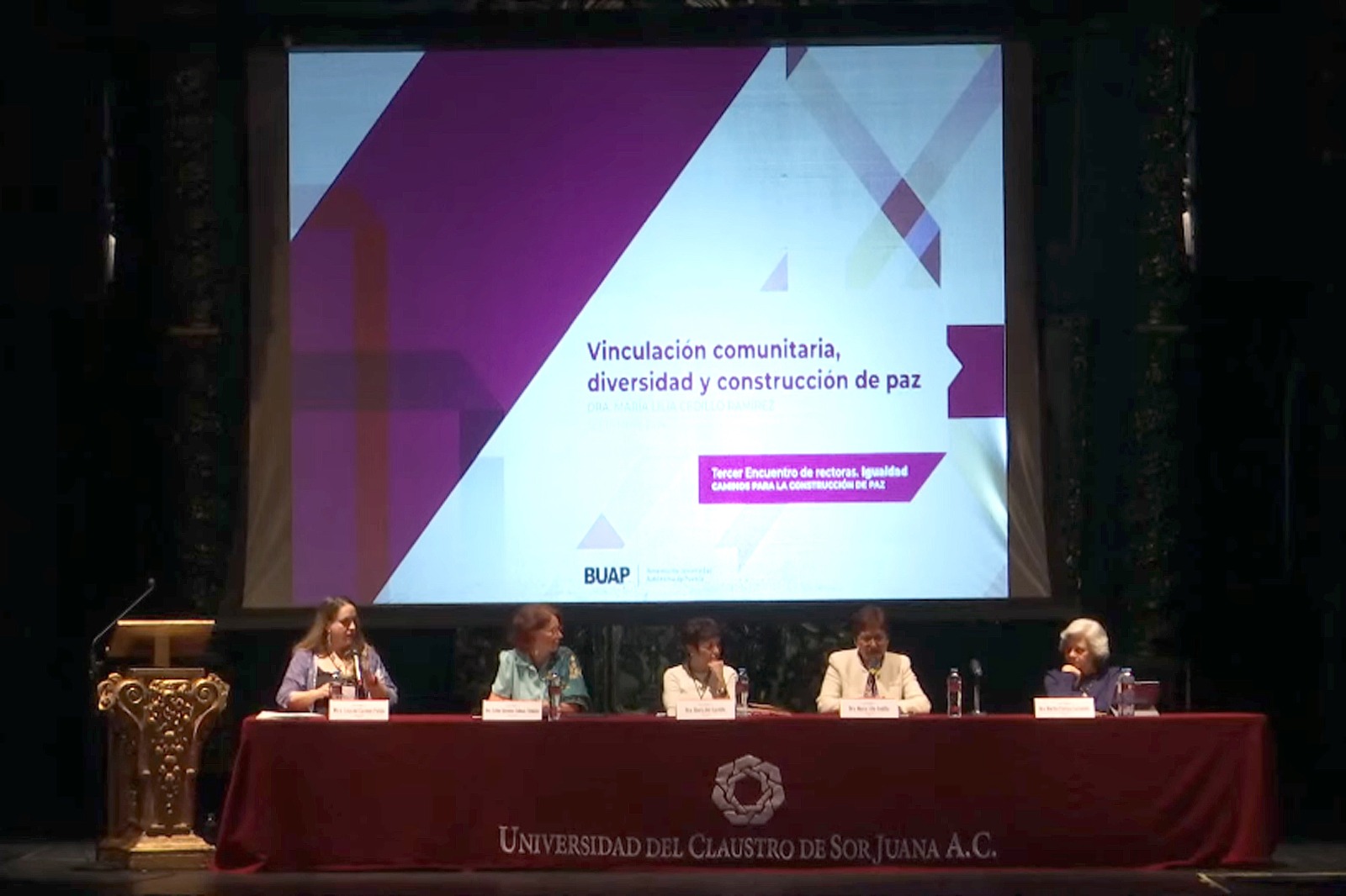 Tercer Encuentro de Rectoras
