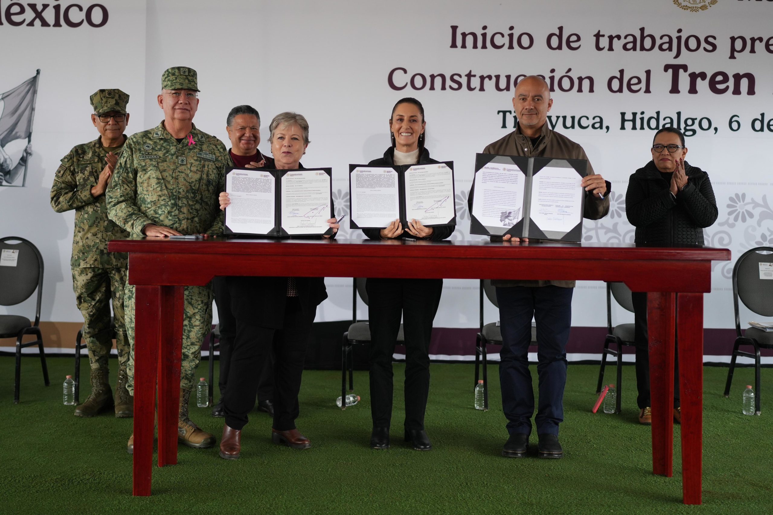 Trabajos para tren México- Pachuca