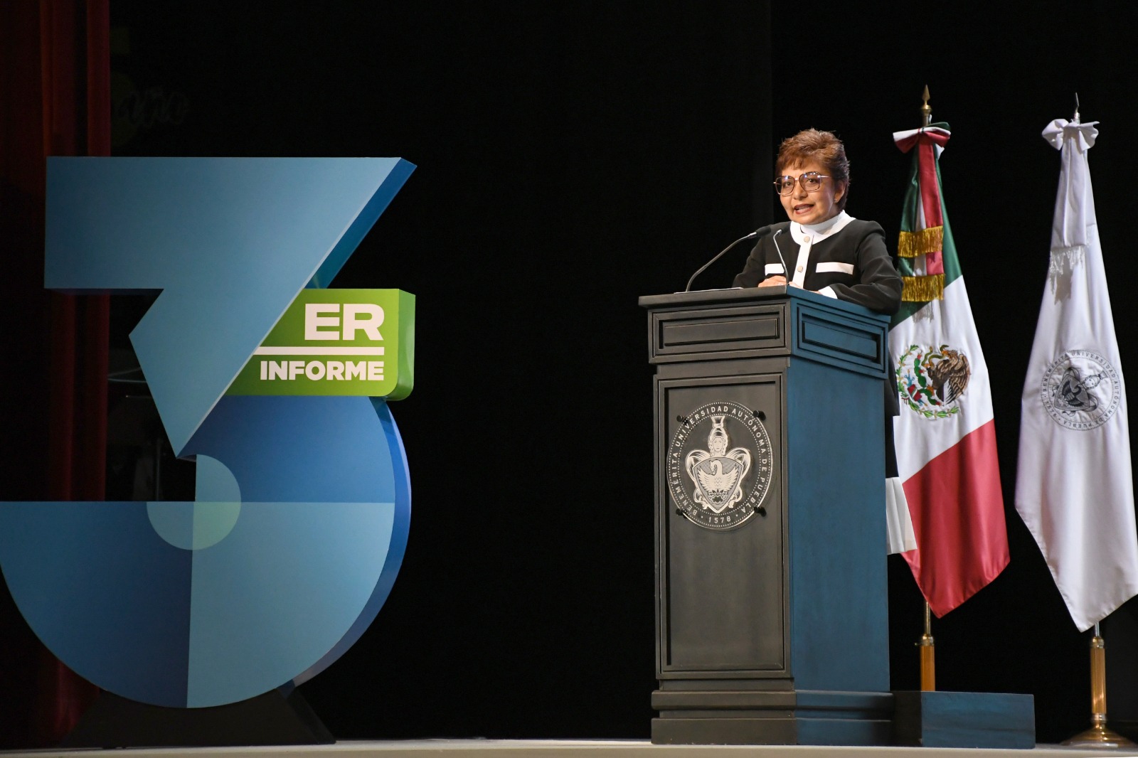 María Lilia Cedillo Ramírez, rectora de la BUAP