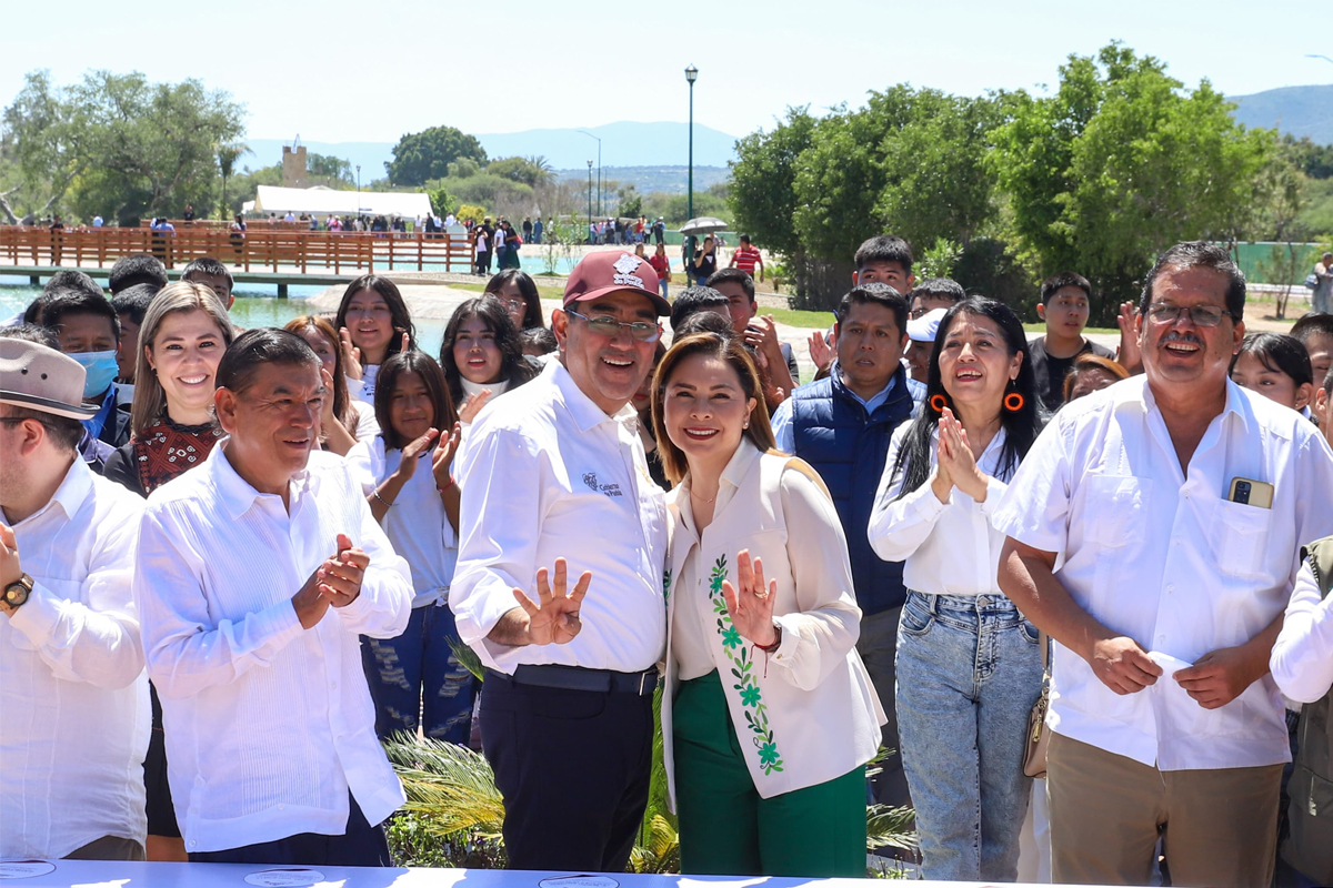 Inauguración parque “El Riego” en Tehuacán