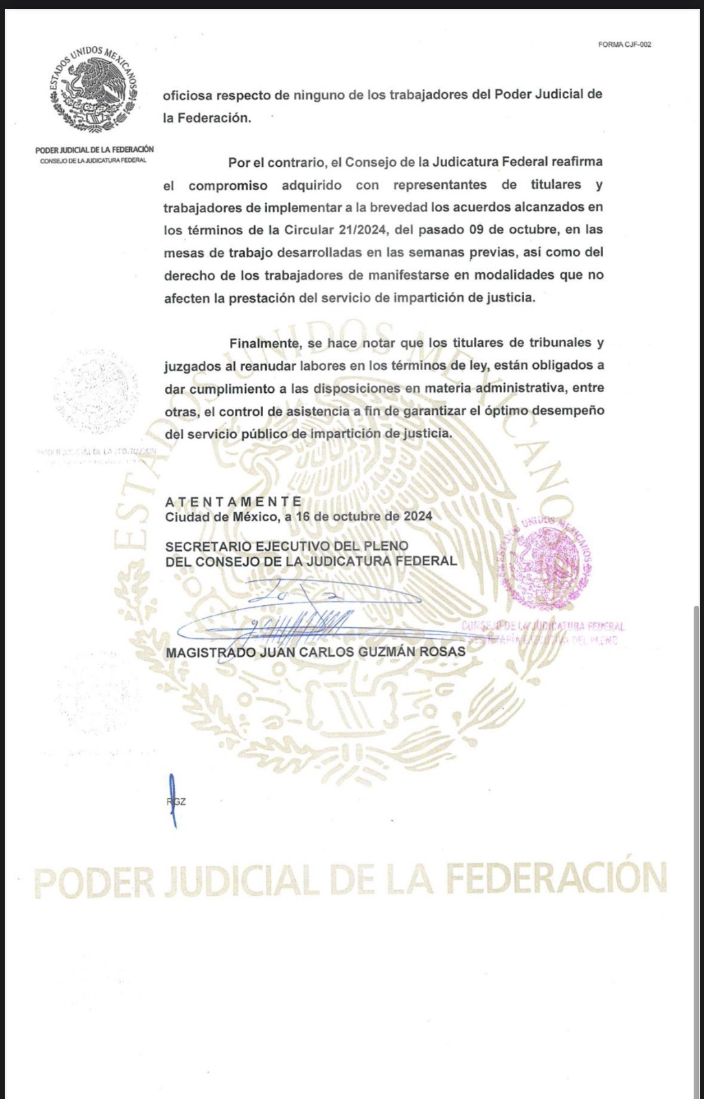 Foto: X / @CJF_Mx