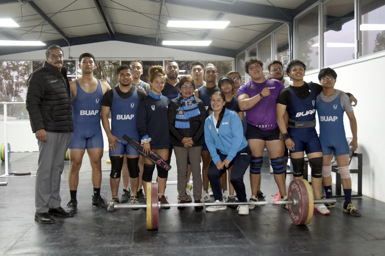 Gimnasio para halterofilia BUAP