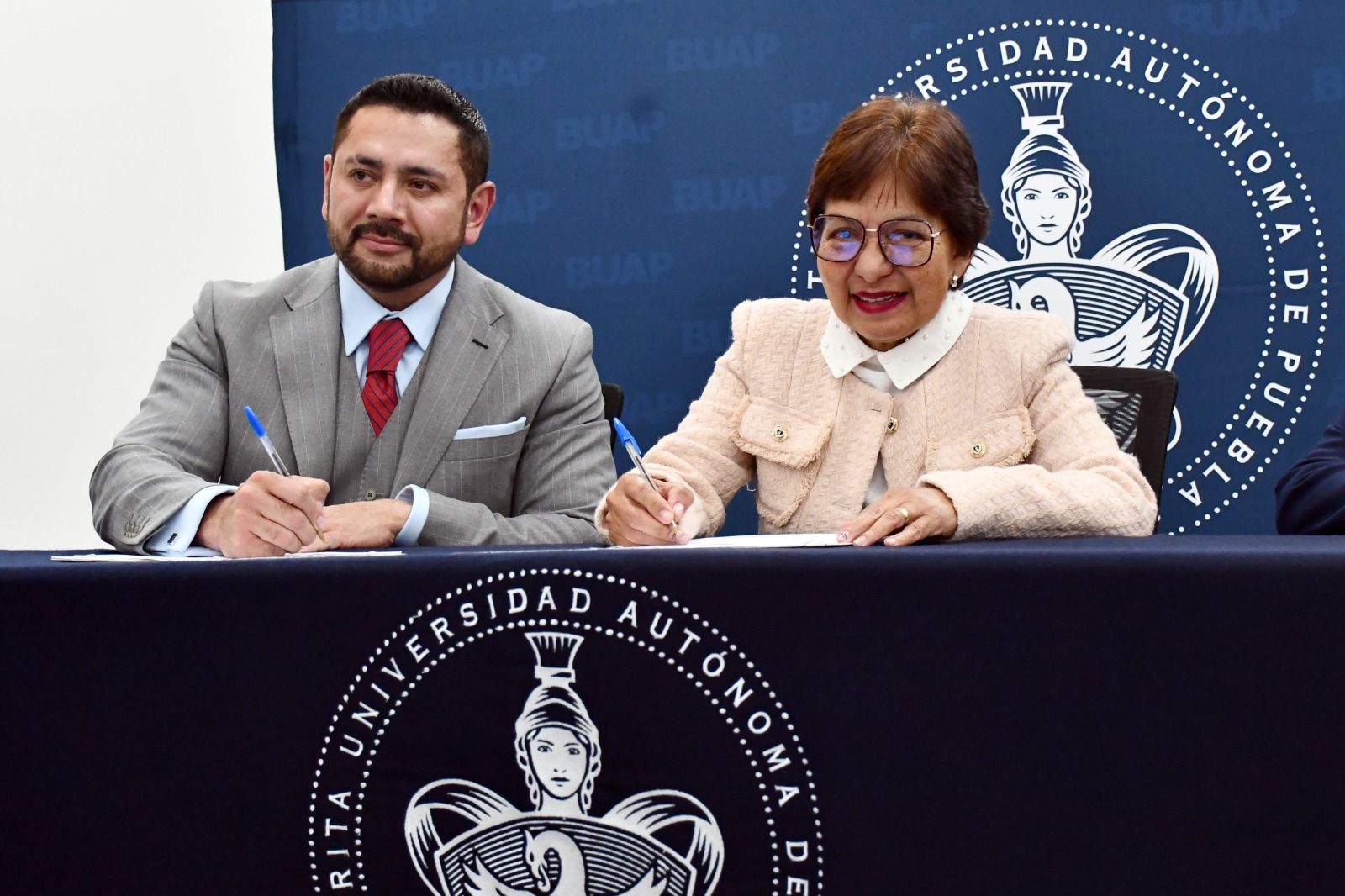 BUAP y Seguridad Ciudadana signan convenio