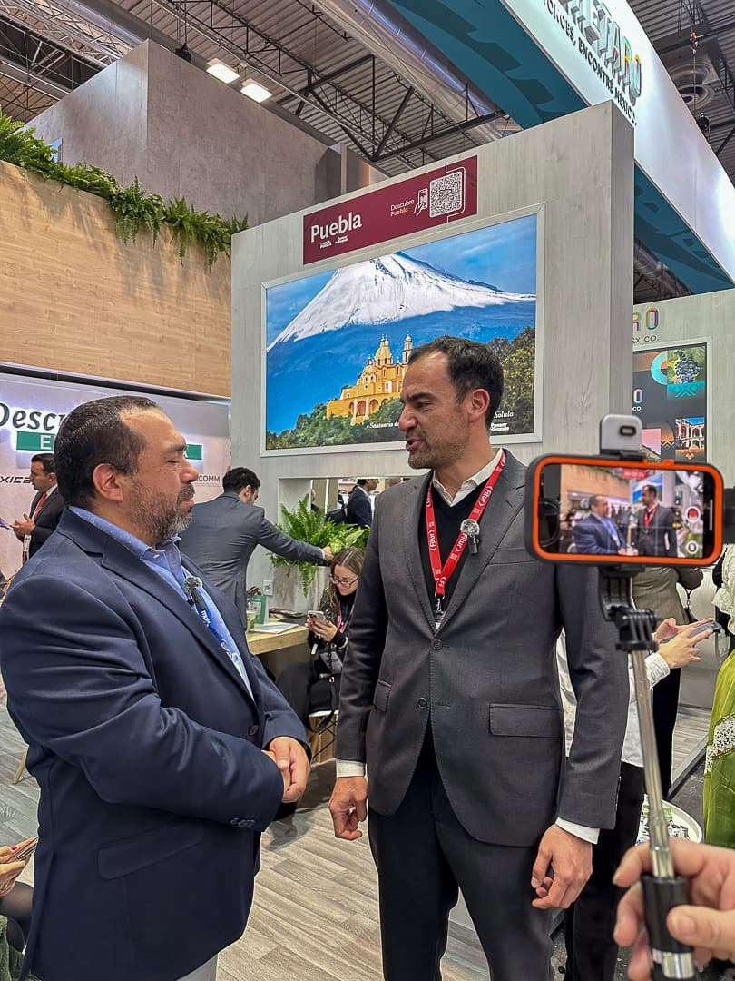 Presente ciudad de Puebla en Fitur, la feria de promoción turística más importante del mundo