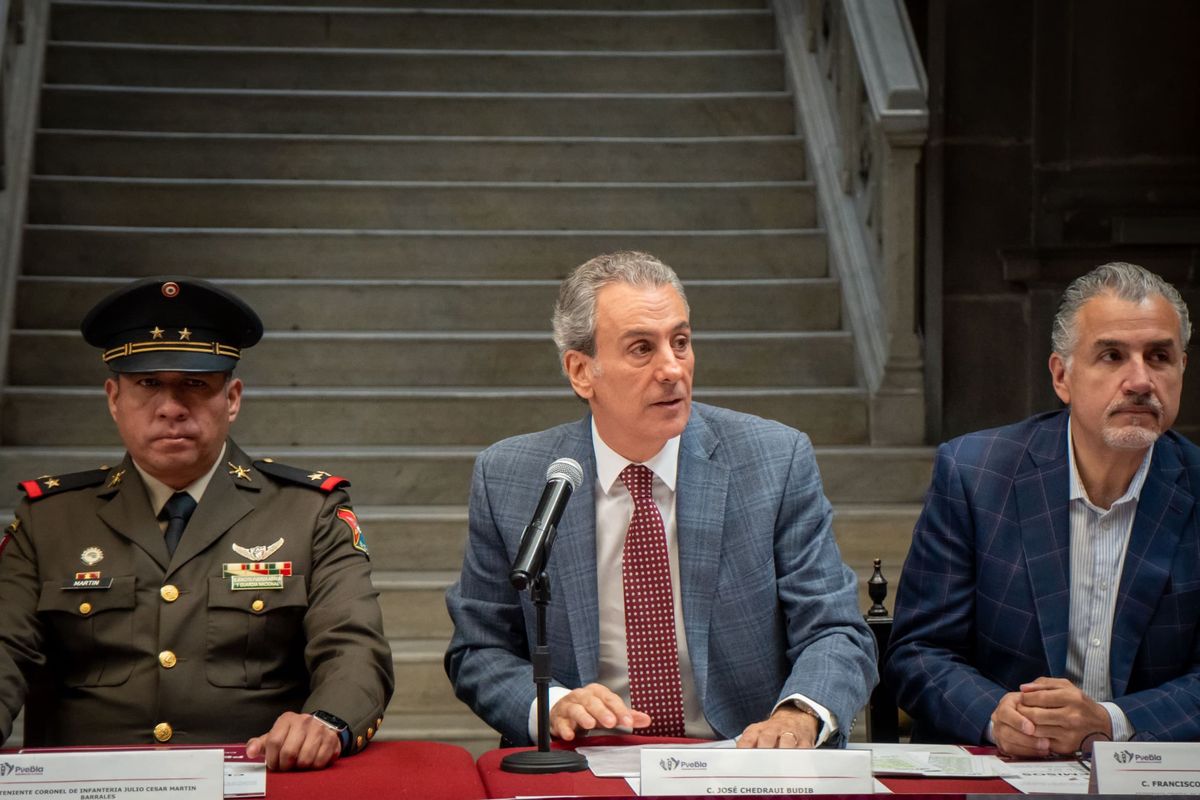 Pepe Chedraui Budib, presidente municipal de Puebla. Foto: Especial