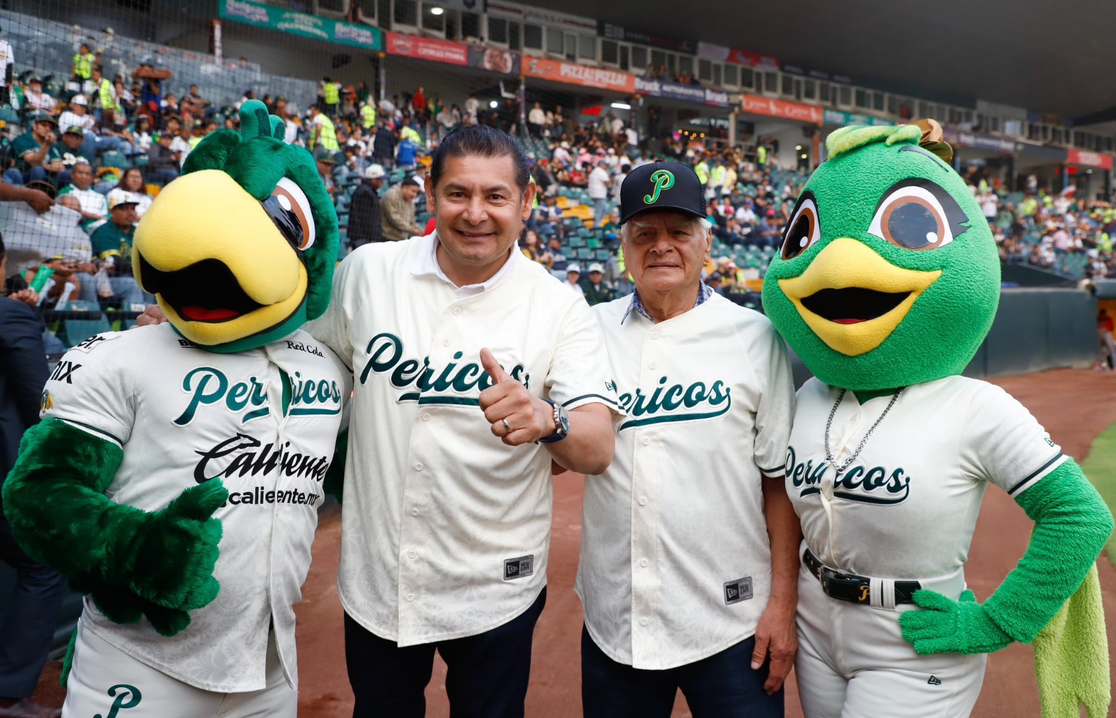 Juego inaugural Pericos de Puebla