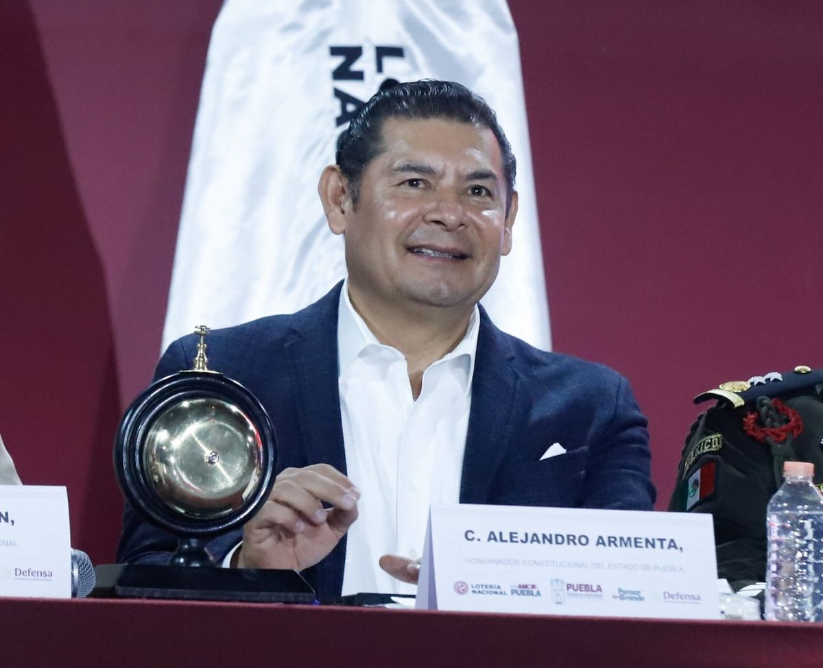 Alejandro Armenta Mier, gobernador del estado de Puebla. Foto: Especial