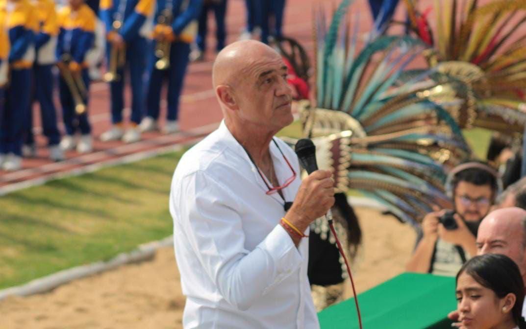 José Luis Sánchez Solá, rector de la Universidad del Deporte del Estado de Puebla. Foto: Especial