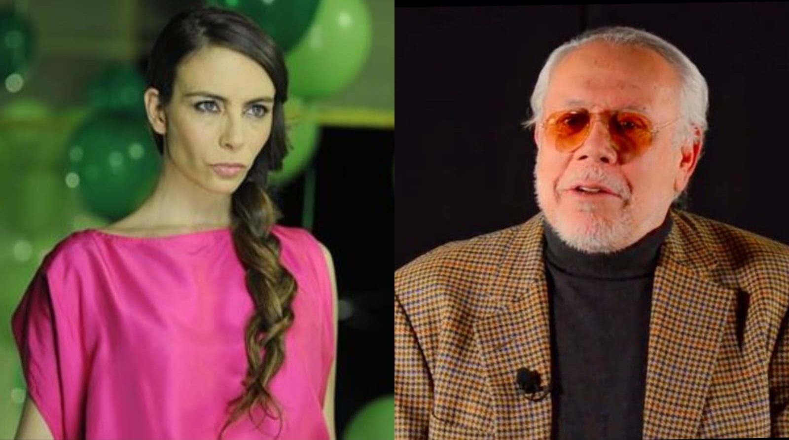 Sasha Sokol y Luis de Llano Macedo