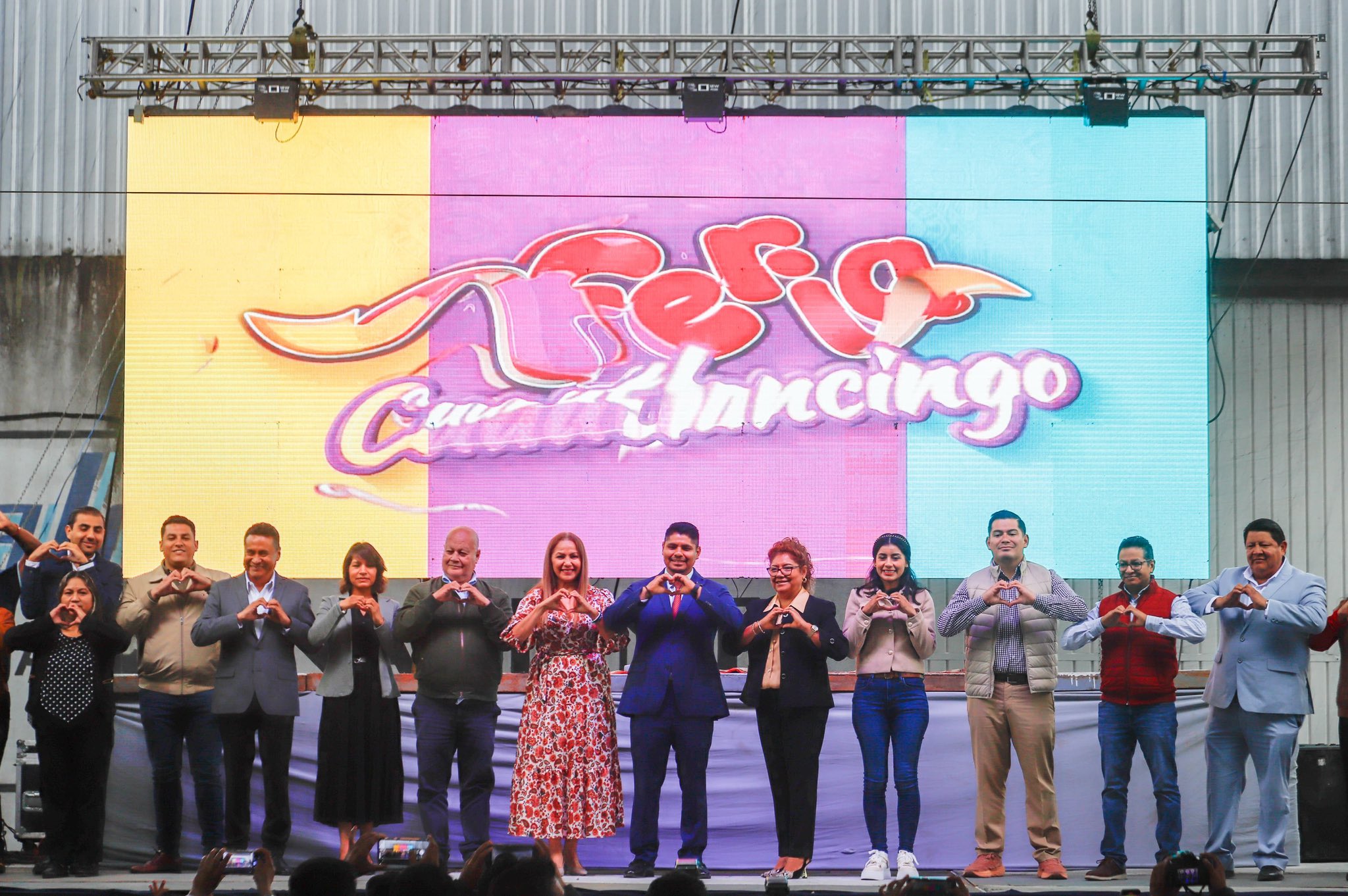 Inaugura Omar Muñoz la Feria Cuautlancingo 2025; evento de cultura y compromiso comunitario