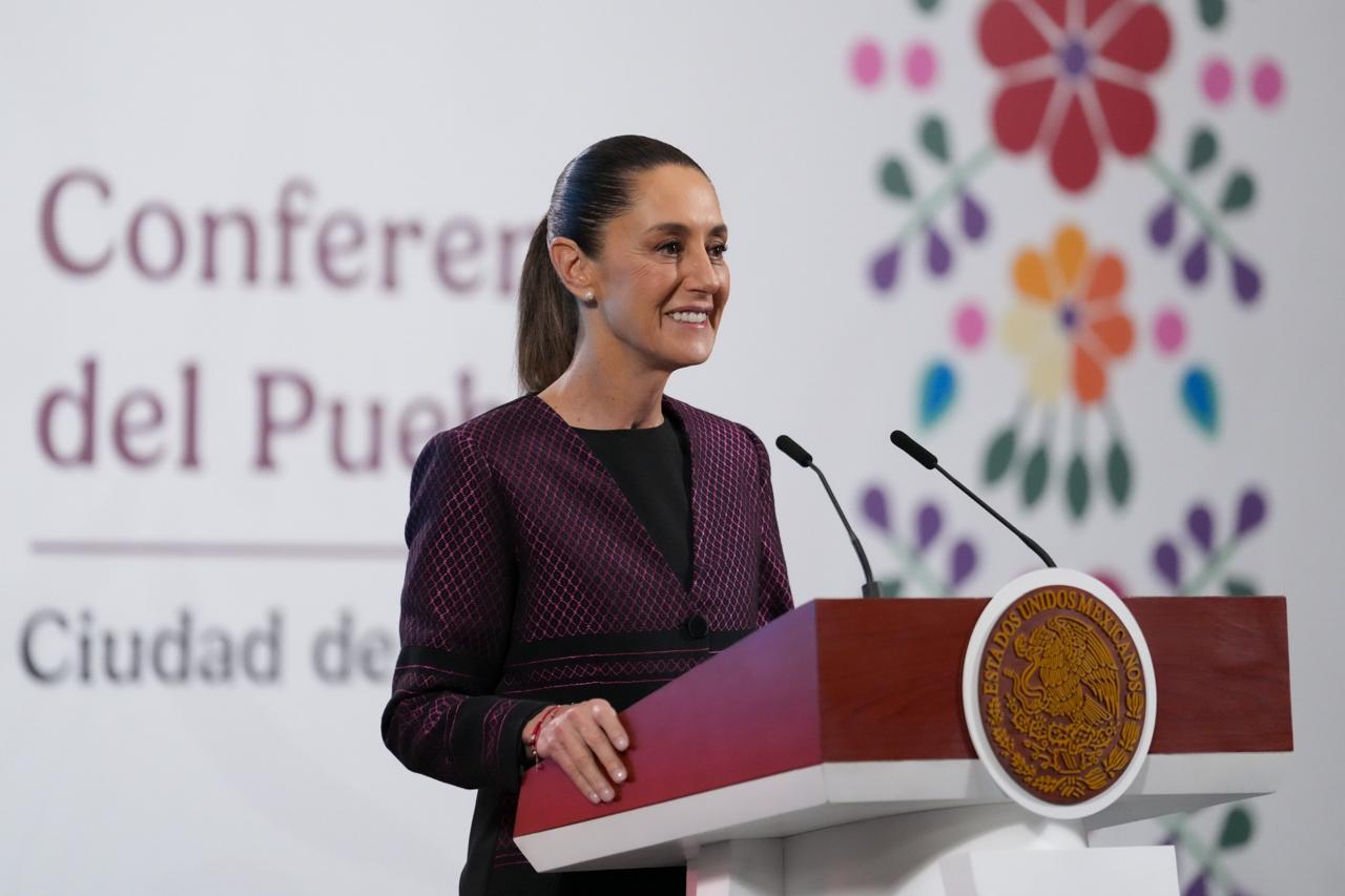 Niega Sheinbaum incitar protestas en Estados Unidos y acusa campaña de desinformación