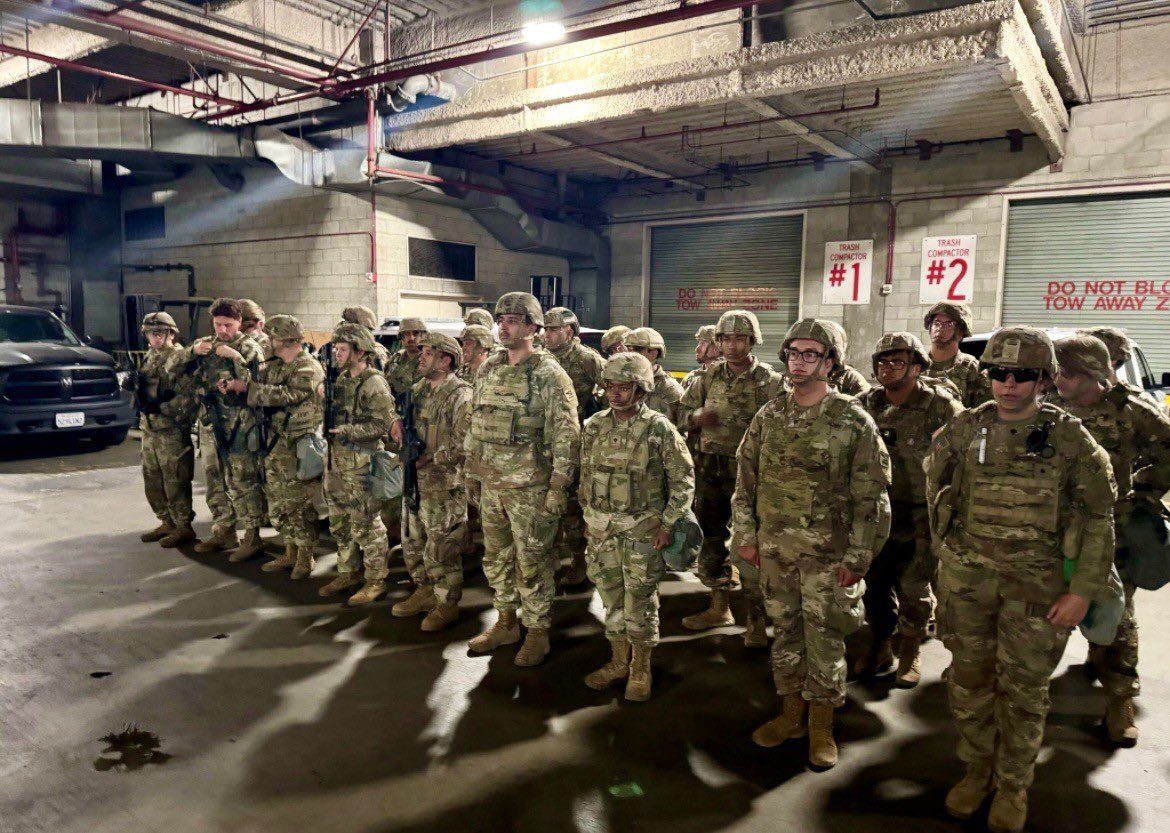 Guardia Nacional en Los Ángeles