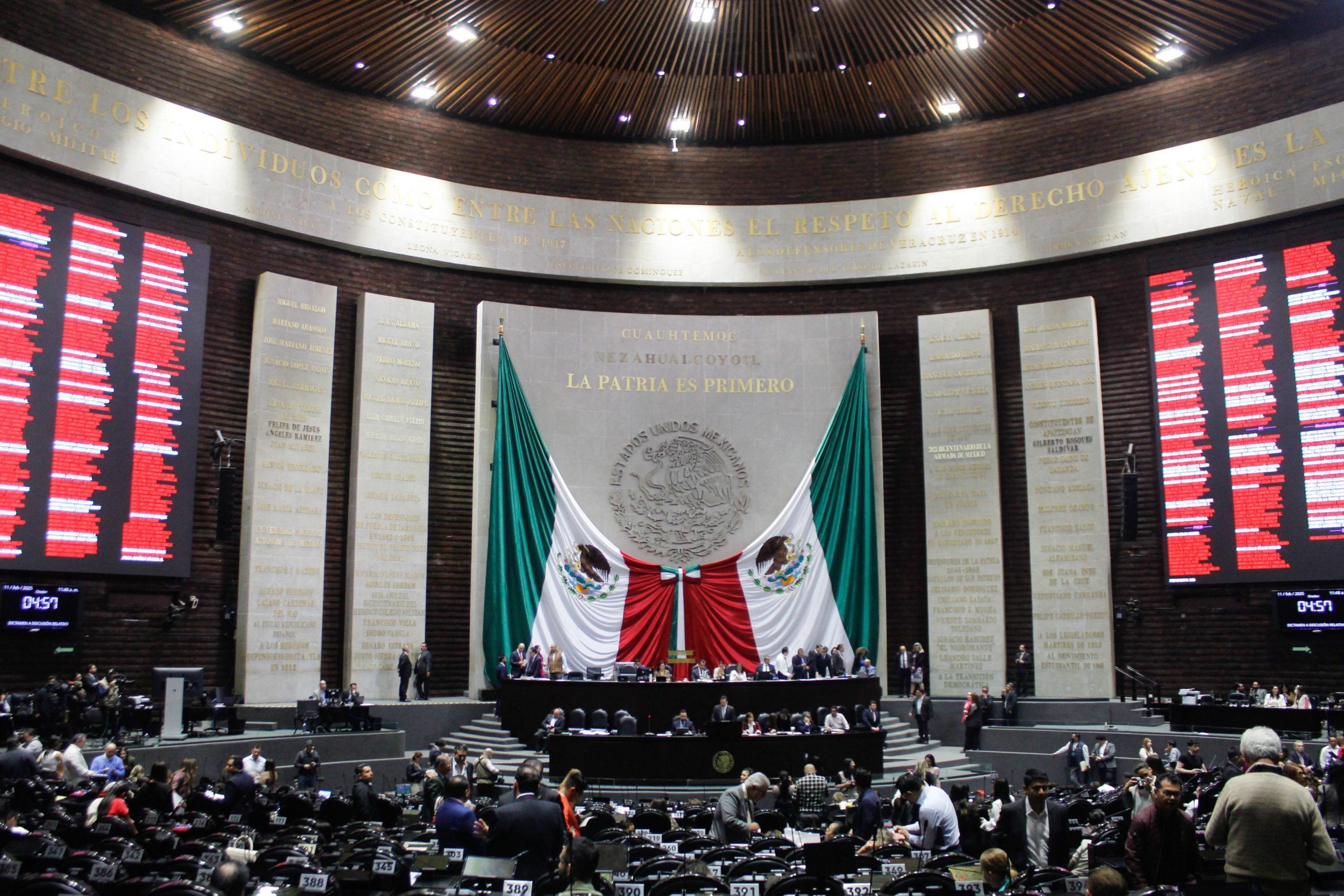 Cámara de Diputados avala en lo general reforma a la Guardia Nacional 