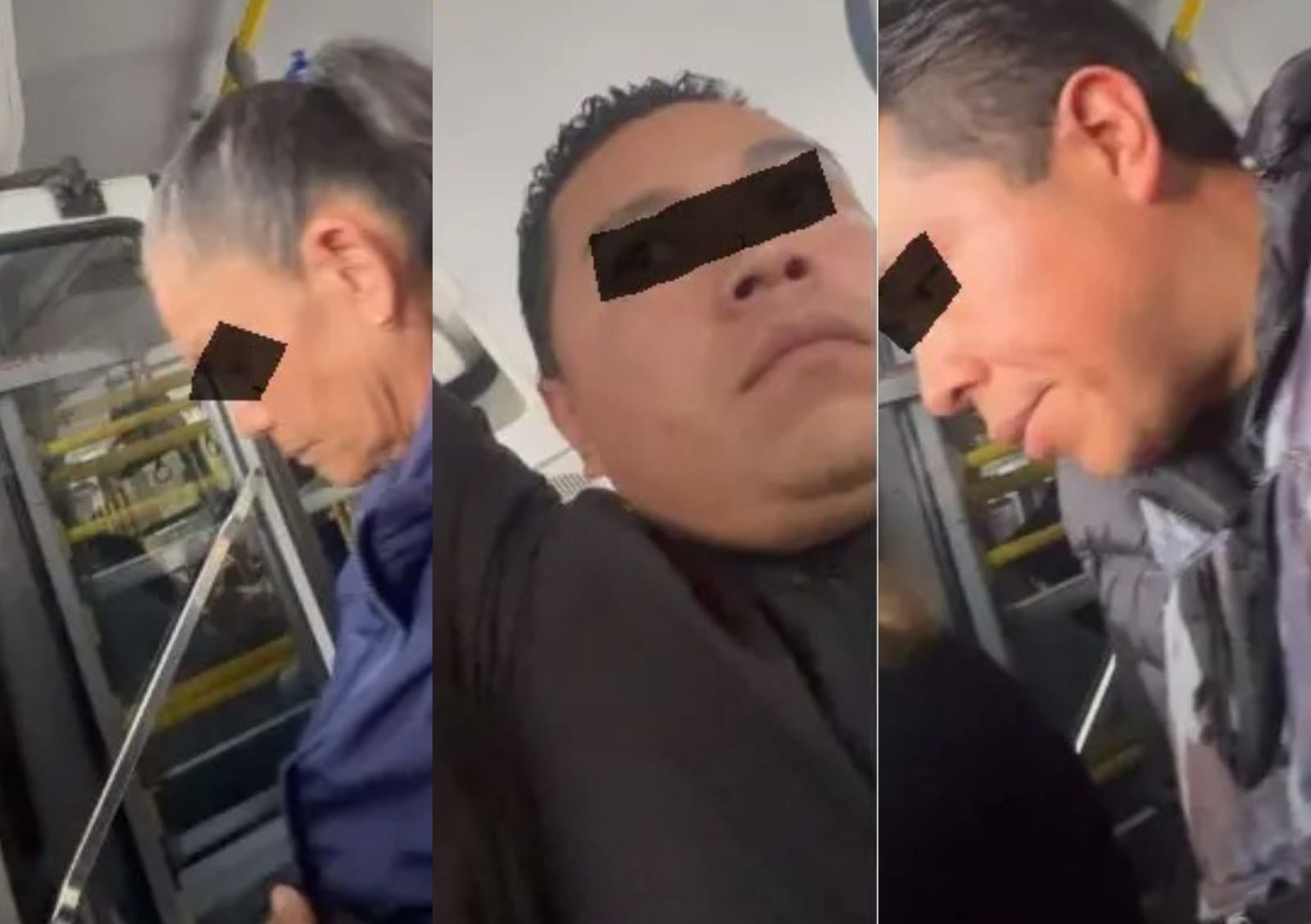 Presuntos carteristas en Línea 3 RUTA
