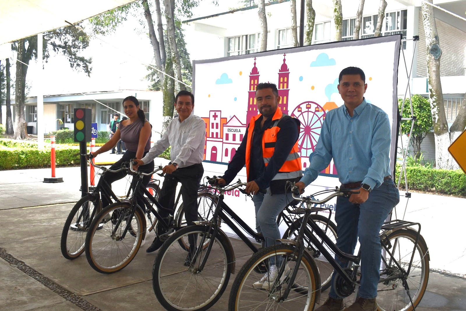 Implementa Ayuntamiento de Puebla Taller Bici-Escuelas en Conalep Plantel I