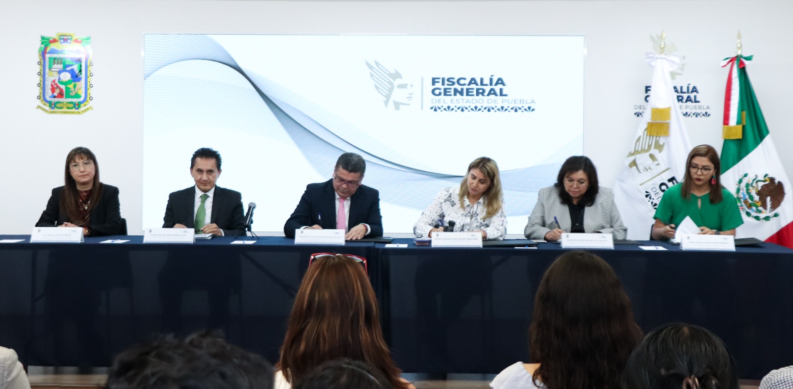 Signan convenio de colaboración la FGE, el Consejo de la Judicatura del Poder Judicial y el TSJ en materia de capacitación
