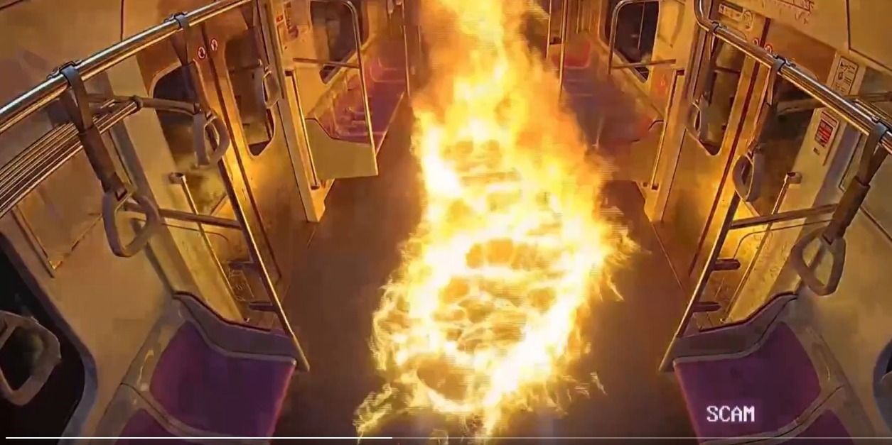 Hombre incendia vagón del metro en Corea del Sur tras perder juicio de divorcio
