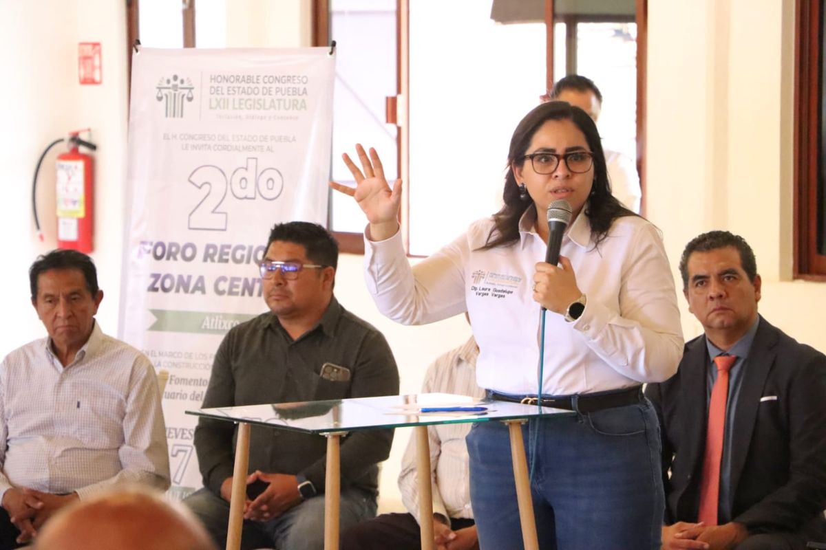 Laura Guadalupe Vargas Vargas, diputada local de Puebla. Foto: Especial