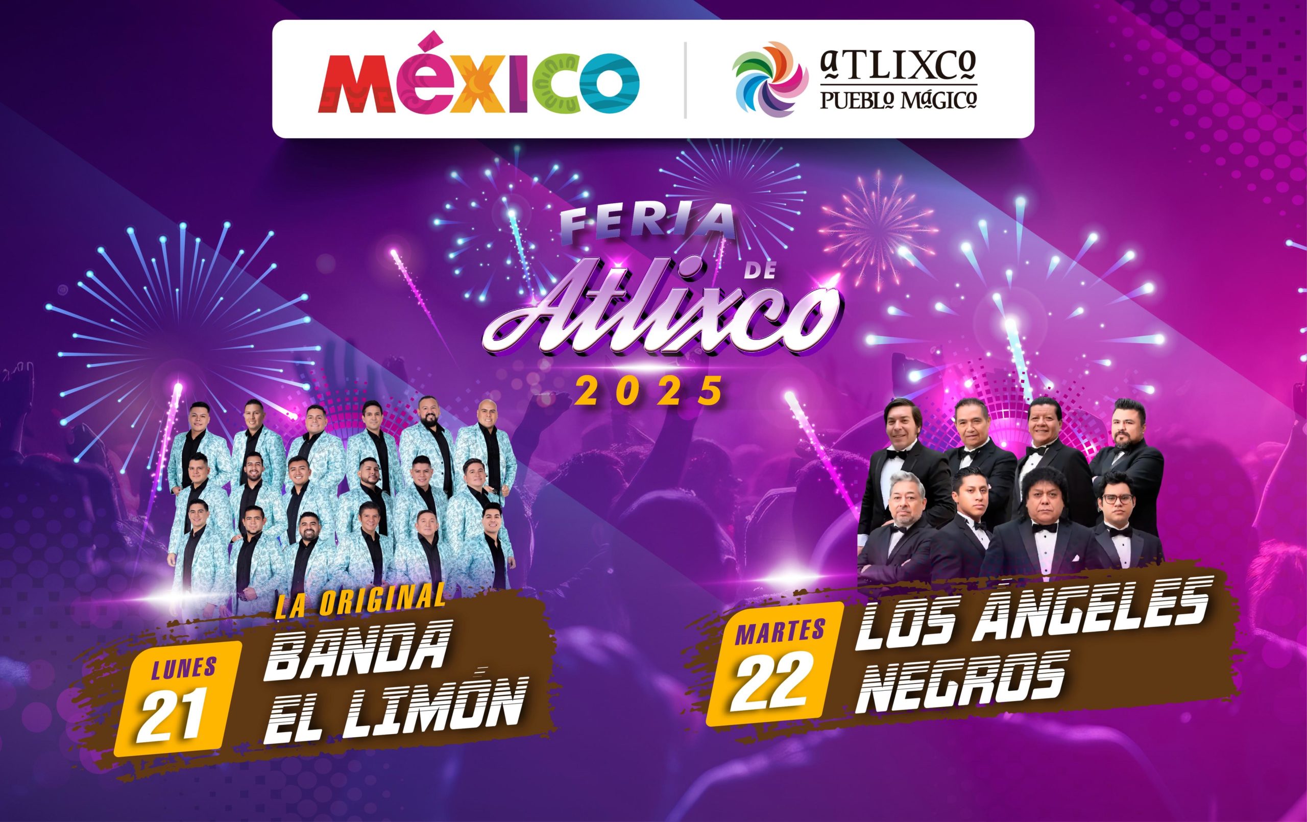 ¡Ariadna Ayala enciende la fiesta con La Original Banda El Limón y Los Ángeles Negros en la Feria de Atlixco 2025!